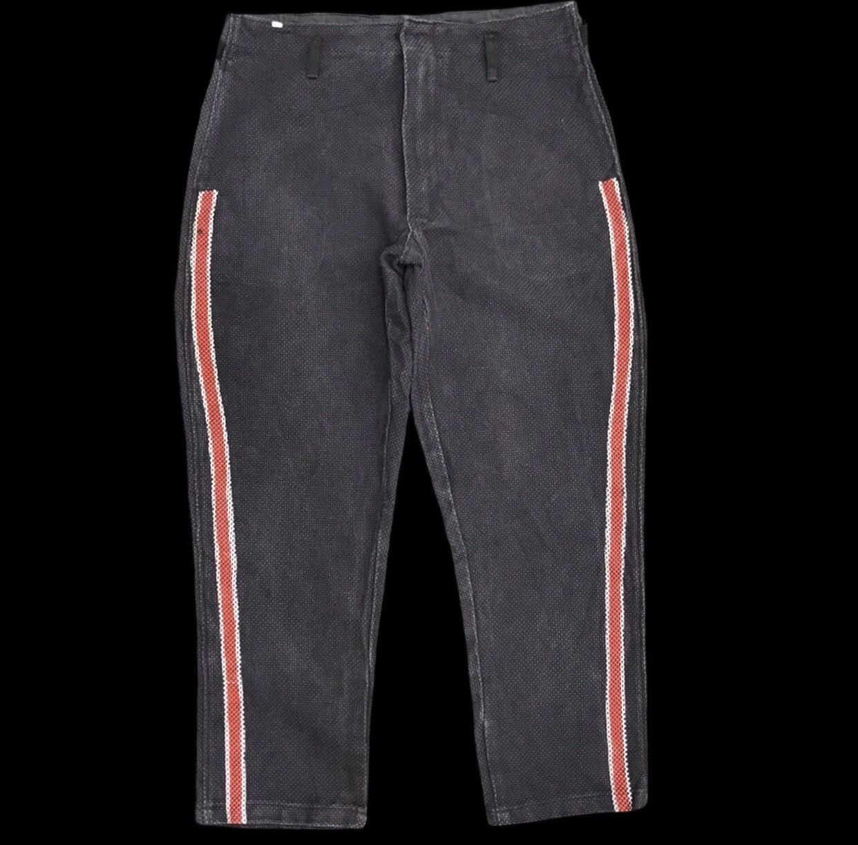 Indigo Indigo Sturdy Linen Kendo Martial Art Pant Size US 33 - 3 Thumbnail