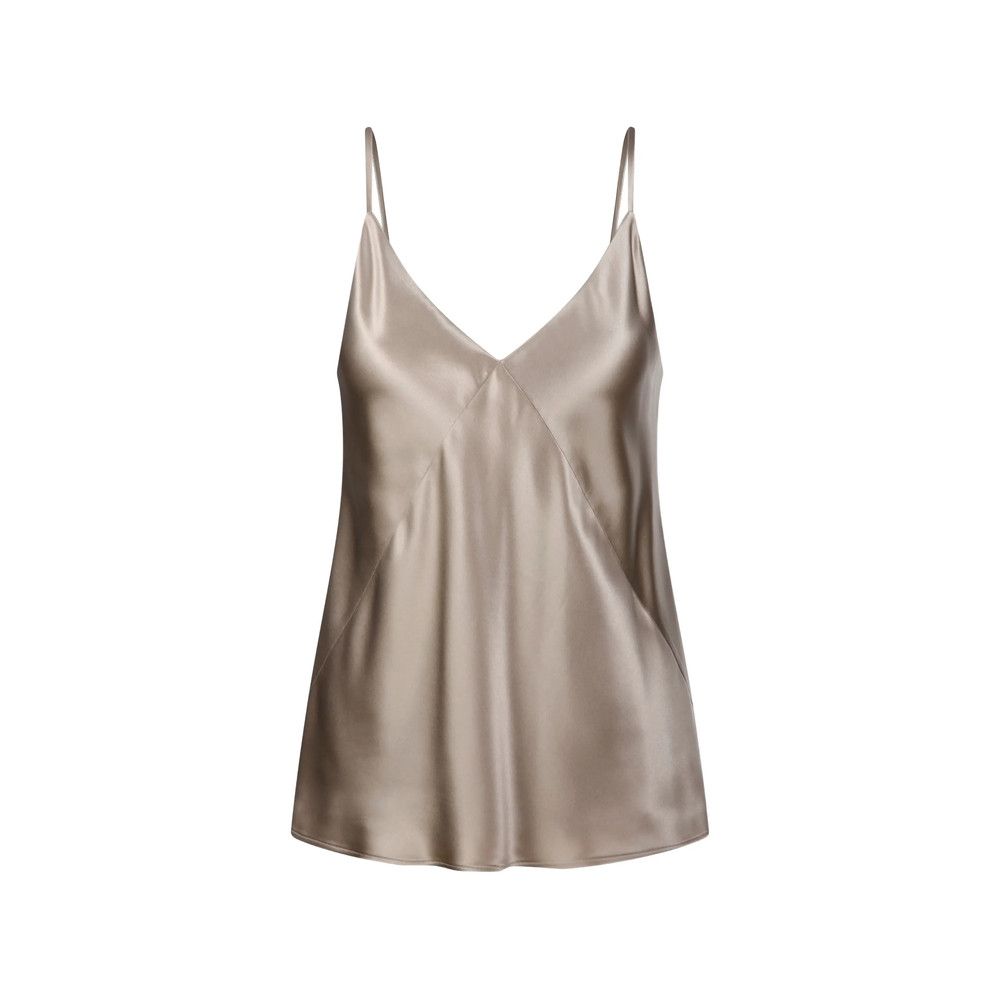 Max Mara Max Mara Pianoforte NEUTRALS Tops - Blouses Size XS / US 0-2 / IT 36-38 - 1 Thumbnail