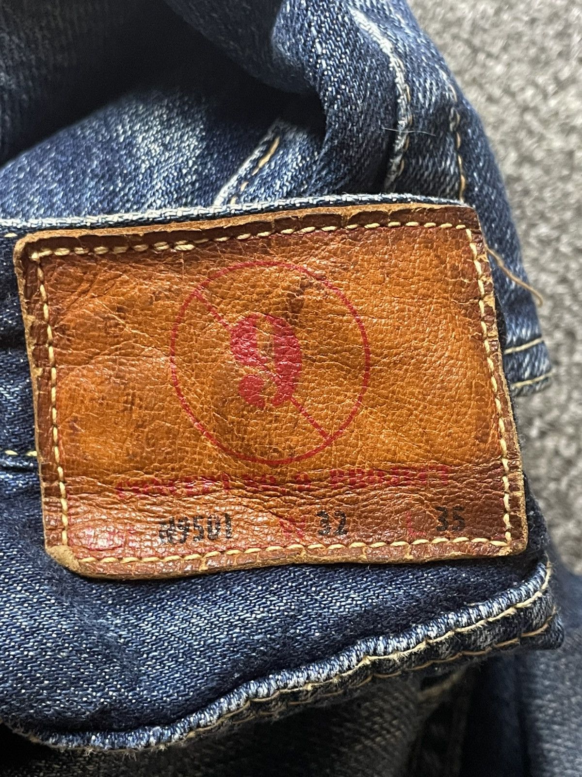 Japanese Brand × Vintage Concept No. 9 Project Brand Denim Jeans (111) Size US 31 - 9 Thumbnail