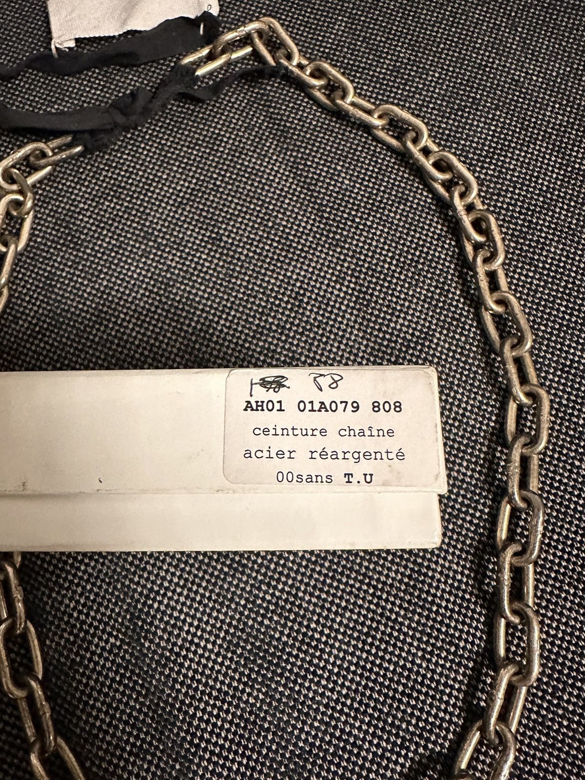 Maison Margiela A/W 2001 Artisanal Chain Necklace Size ONE SIZE - 2 Thumbnail