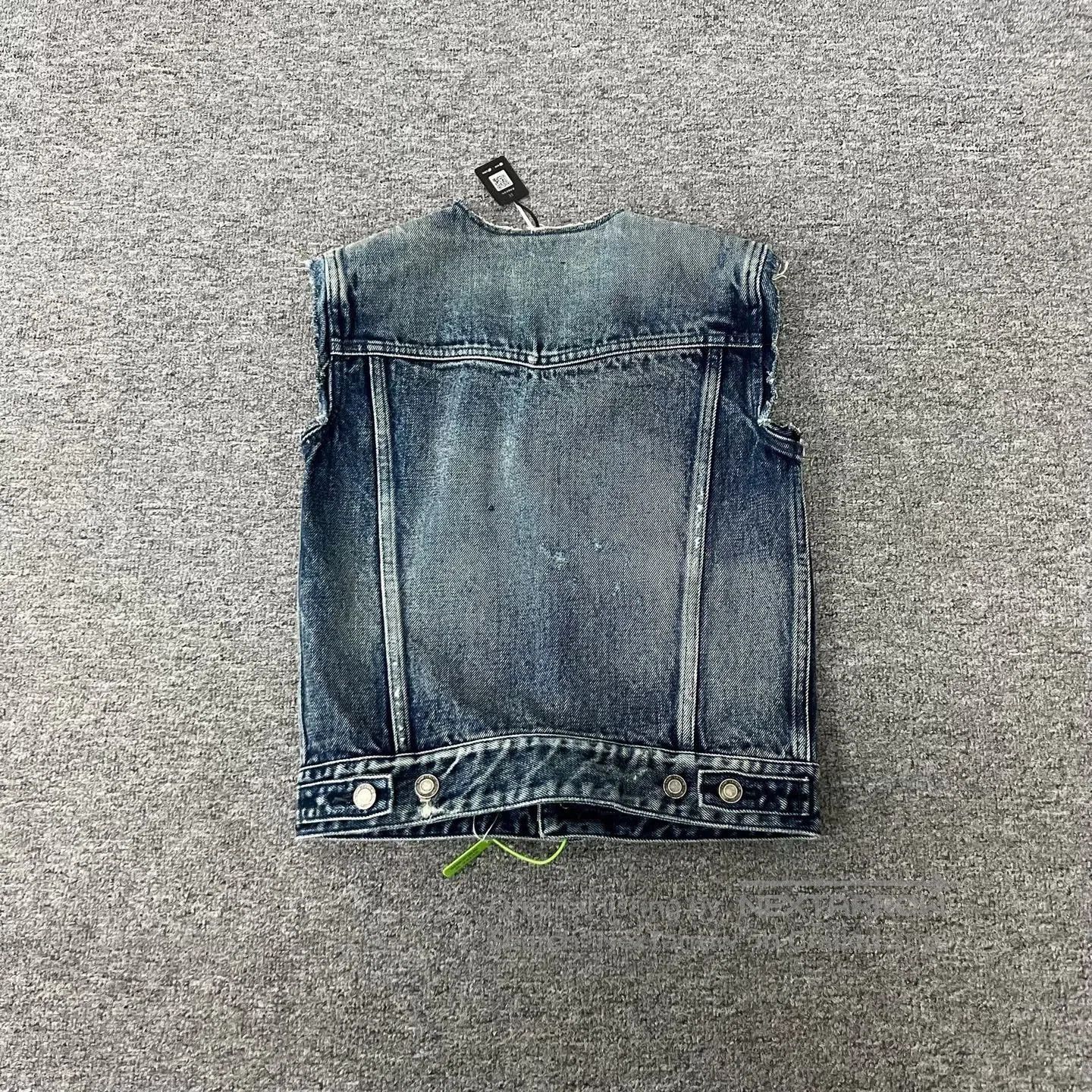 Saint Laurent Paris Saint Laurent SLP Denim Vest XS. Size XS / US 0-2 / IT 36-38 - 2 Thumbnail