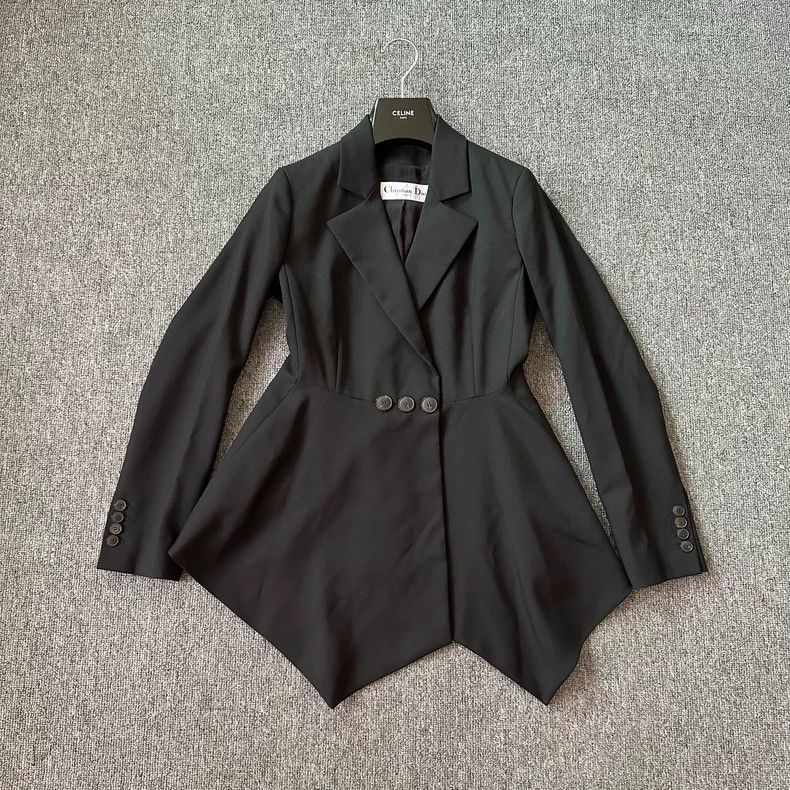 Dior Dior Deconstructed Bar Jacket with Button Design - dmc Size US XS / EU 42 / 0 - 1 Thumbnail