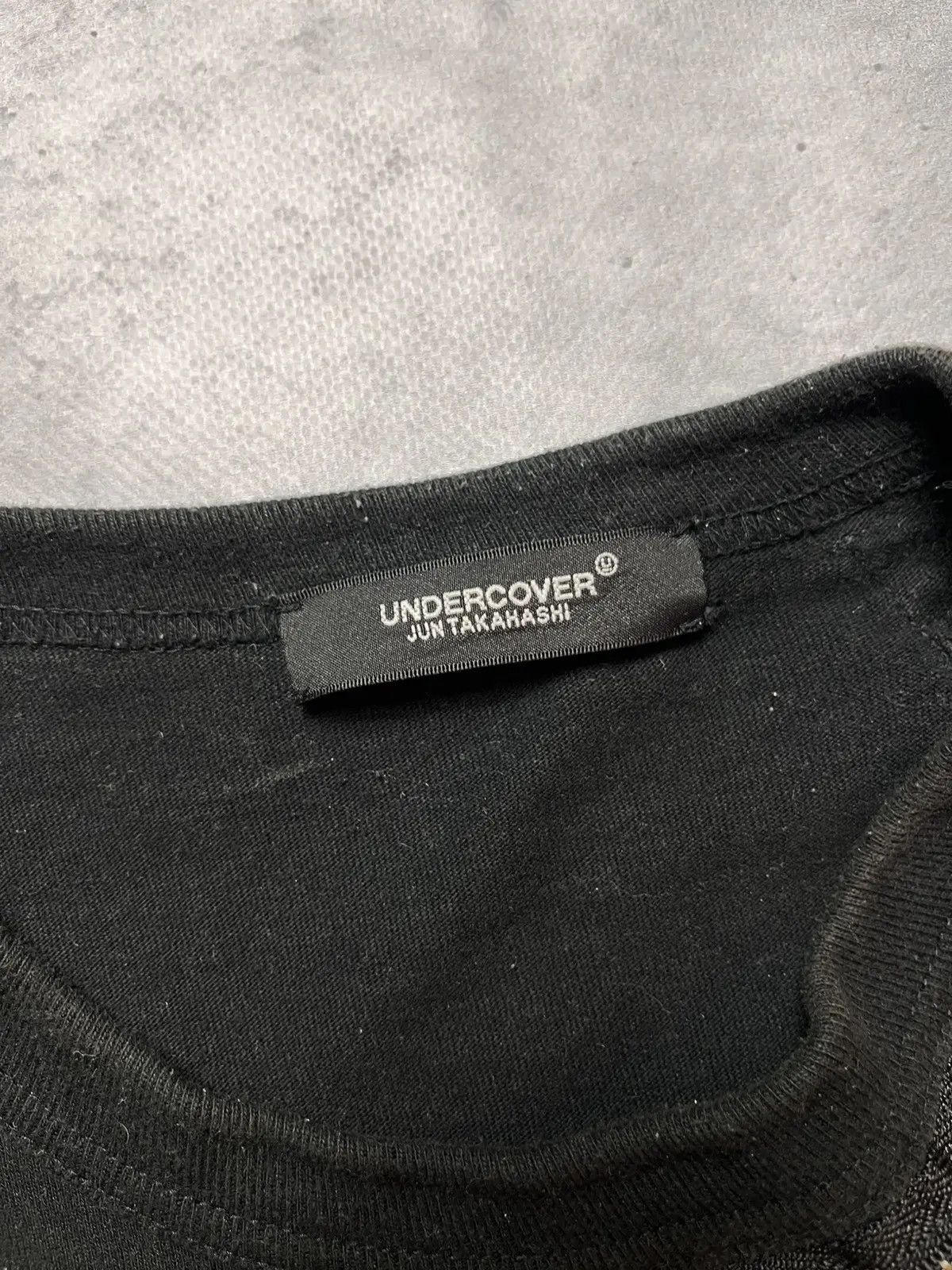 Undercover VERY RARE SS23 UNDERCOVER ZIP DETAILED T-SHIRT TEE Size US L / EU 52-54 / 3 - 3 Thumbnail