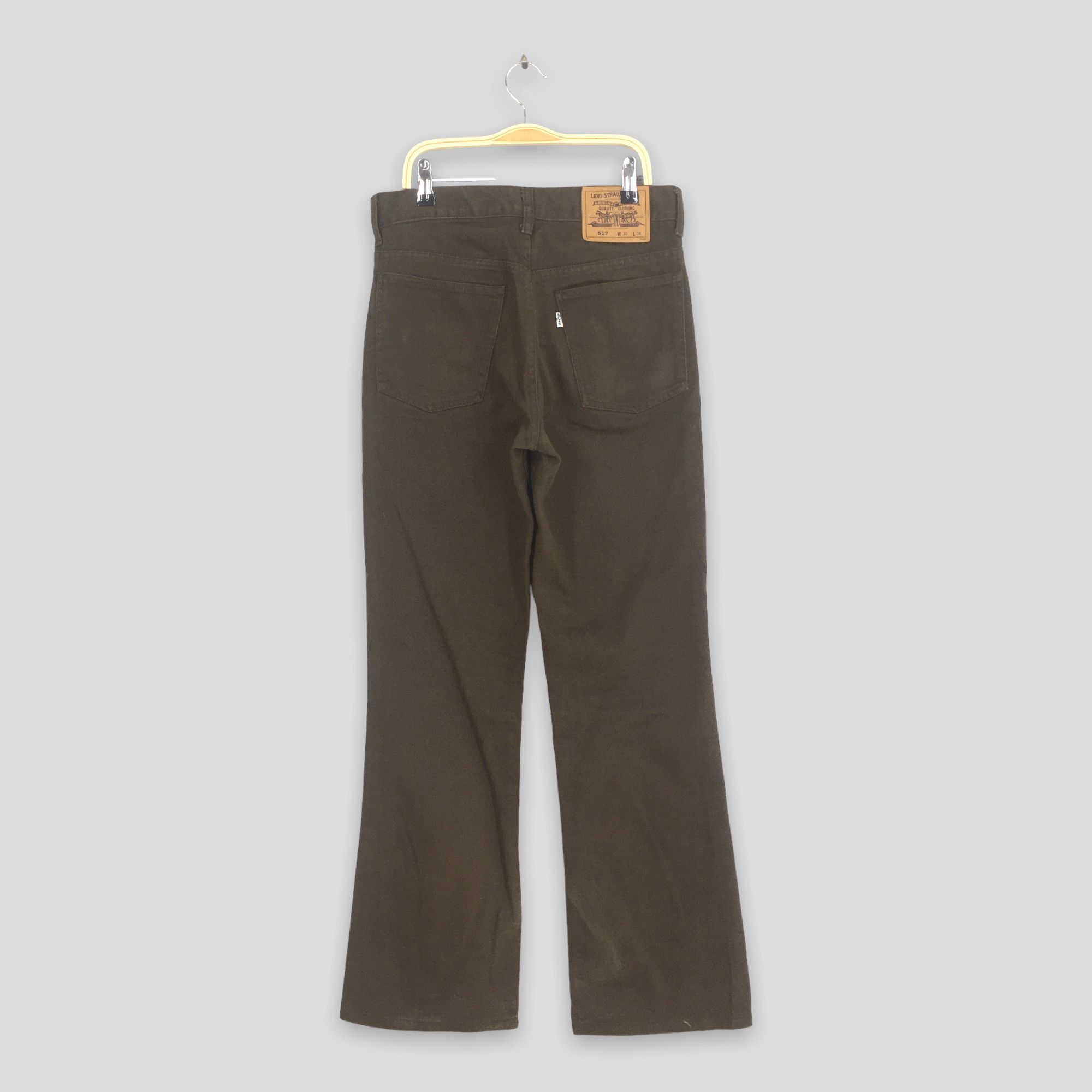Levi's Size 29x29.5 Vintage 90s Levi's 517 Flared Jeans S2007 Size US 29 - 10 Thumbnail