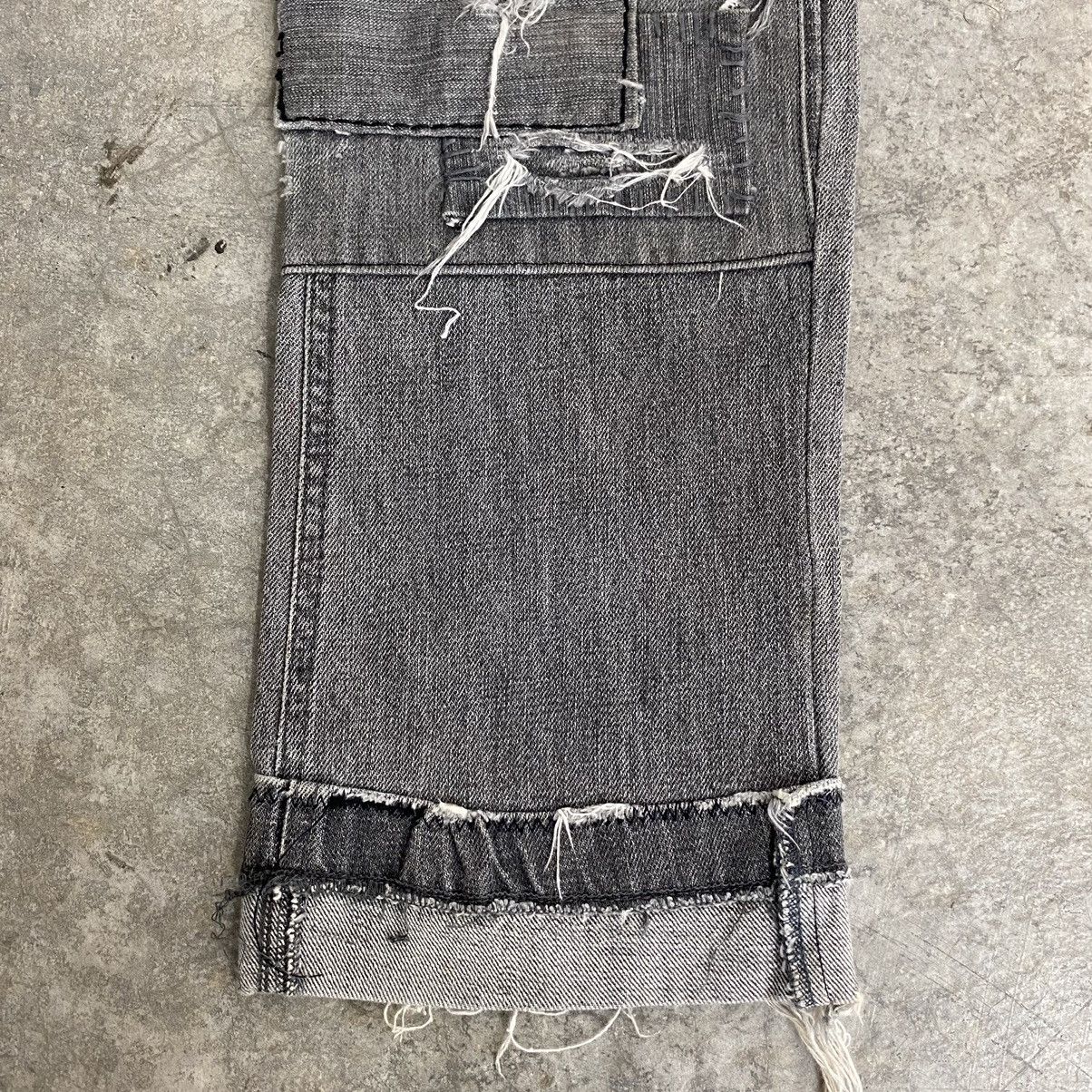 TMT VTG TMT Reconstructed Distressed Cropped Jeans Size US 30 / EU 46 - 8 Thumbnail