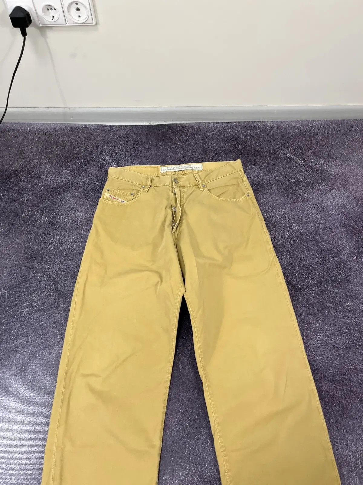 Diesel × Vintage Vintage 90s Diesel Y2K Japanese Hype Baggy Pants Jeans Size US 33 - 5 Thumbnail
