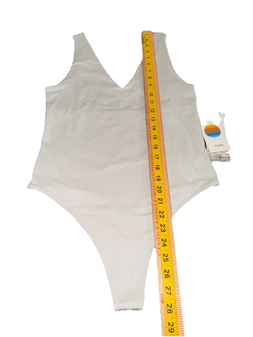 Vuori VUORI HALO BODYSUIT SALT HEATHER COLOR SIZE LARGE PTP 14.5” Size L / US 10 / IT 46 - 3 Thumbnail