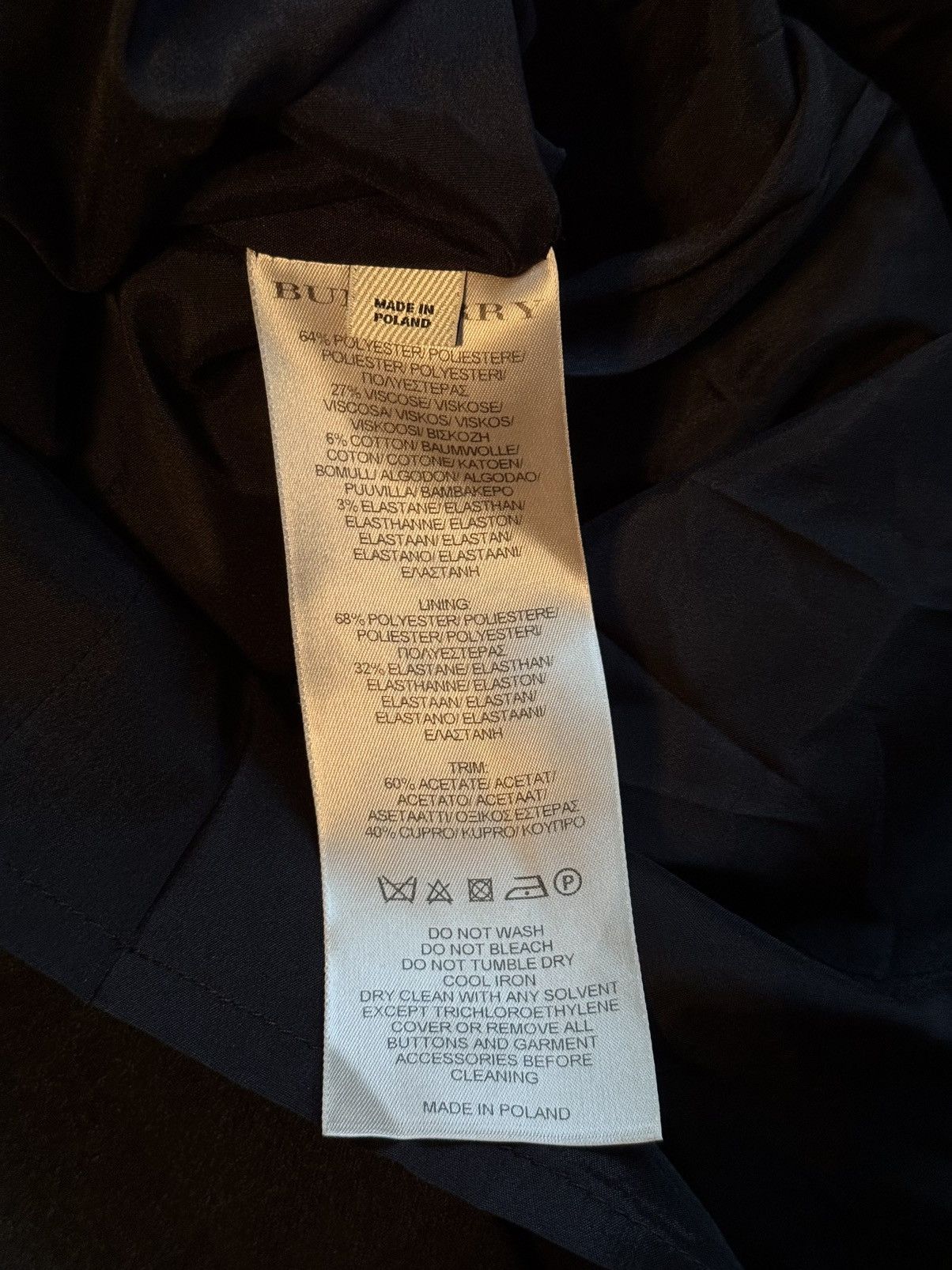 Burberry × Designer Burberry London minimalist dress Size M / US 6-8 / IT 42-44 - 4 Thumbnail