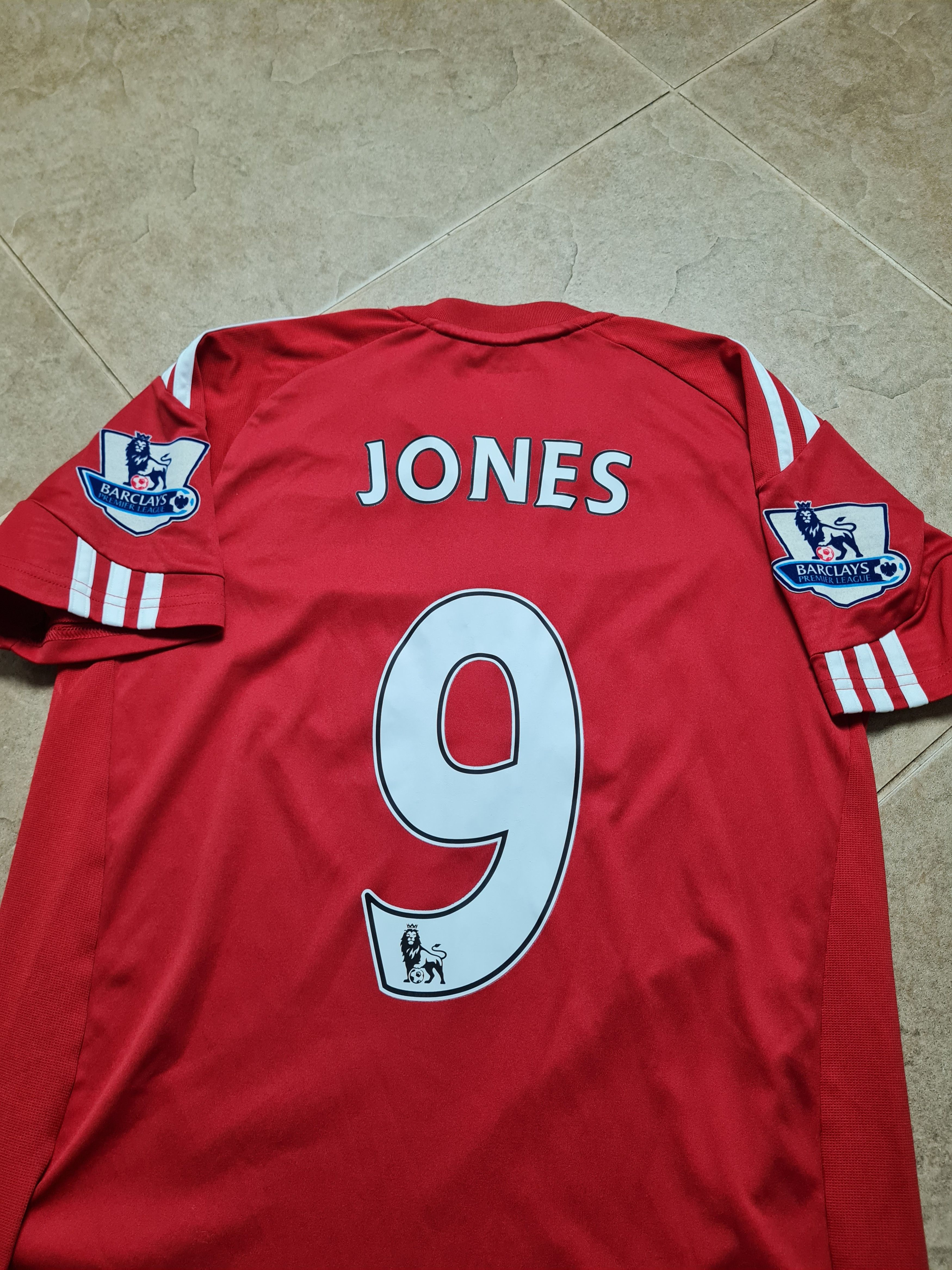 Adidas Jersey Adidas #9 Jones Stoke City 2010/11 Soccer Shirt Size US XS / EU 42 / 0 - 22 Thumbnail