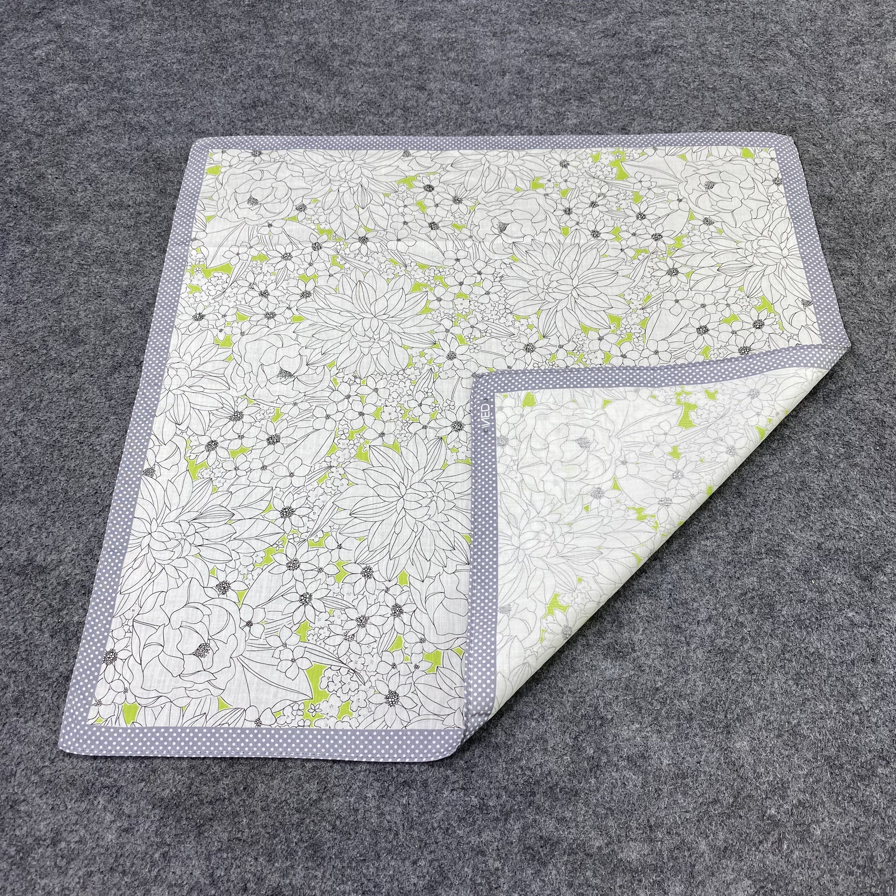 Yohji Yamamoto Ined Handkerchief / Bandana / NeckerchieB2243 Size ONE SIZE - 5 Thumbnail