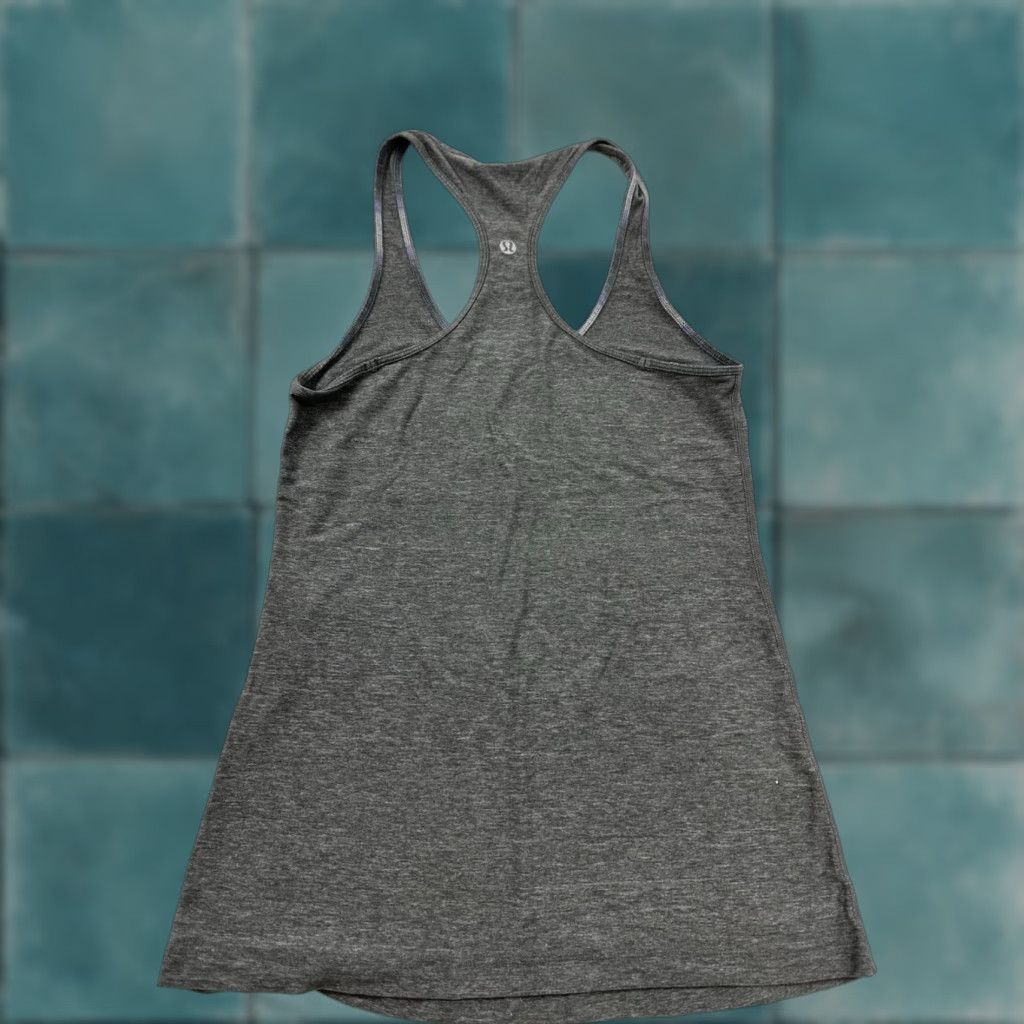 Lululemon Lululemon Tank Women’s S Grey Racerback Top Shirt Size S / US 4 / IT 40 - 1 Thumbnail