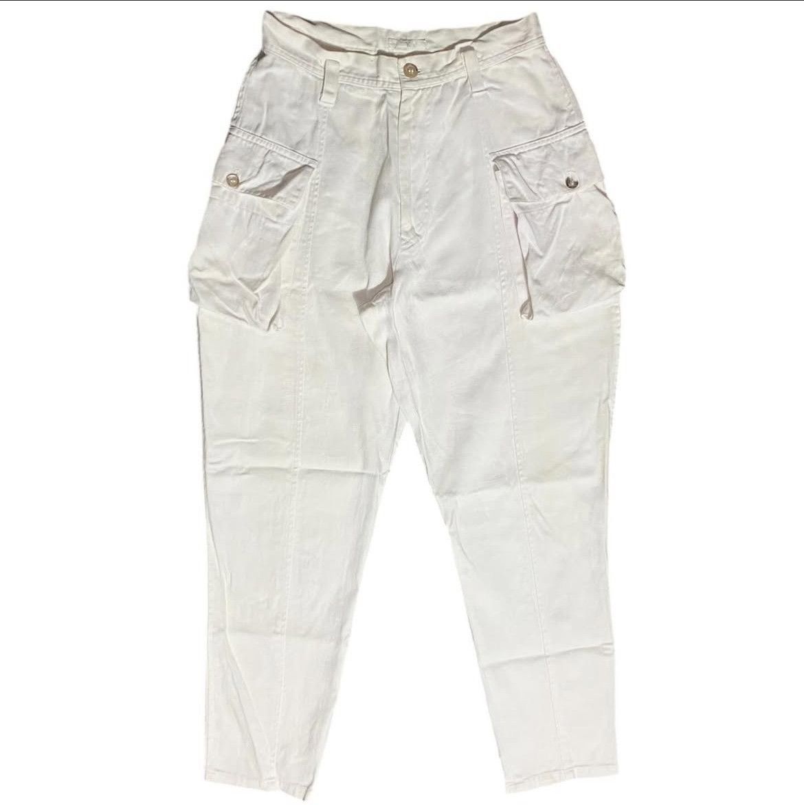 Yohji Yamamoto 2000s Y's Wide Tapered Cargo Pants Size US 29 - 1 Thumbnail