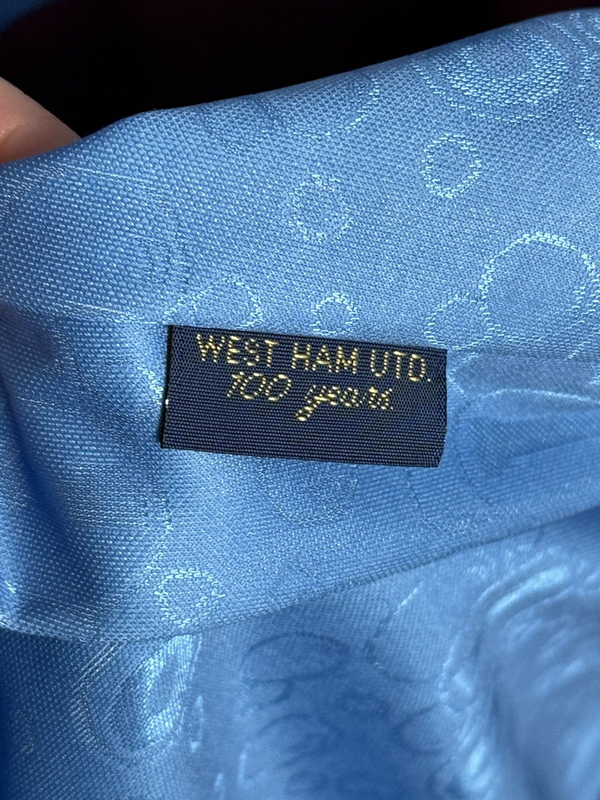 PONY West Ham United 95/97 Away Football Jersey Size US XXL / EU 58 / 5 - 4 Thumbnail