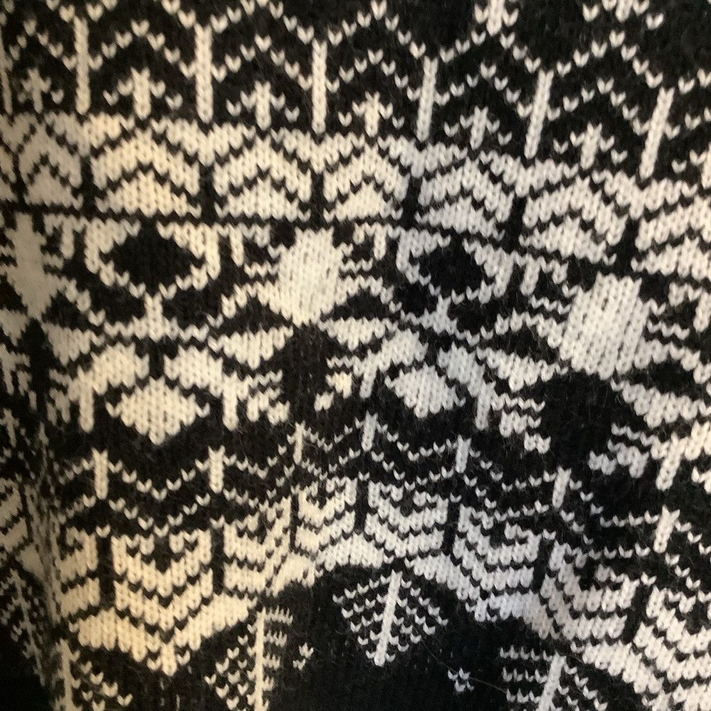 Tommy Hilfiger Unisex Tommy Hilfiger Black & White Sweater Size L Size L / US 10 / IT 46 - 4 Thumbnail