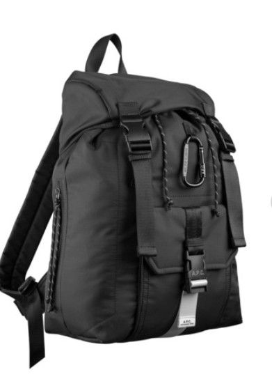 A.P.C. A.P.C. Trek Backpack Black Size ONE SIZE - 3 Thumbnail