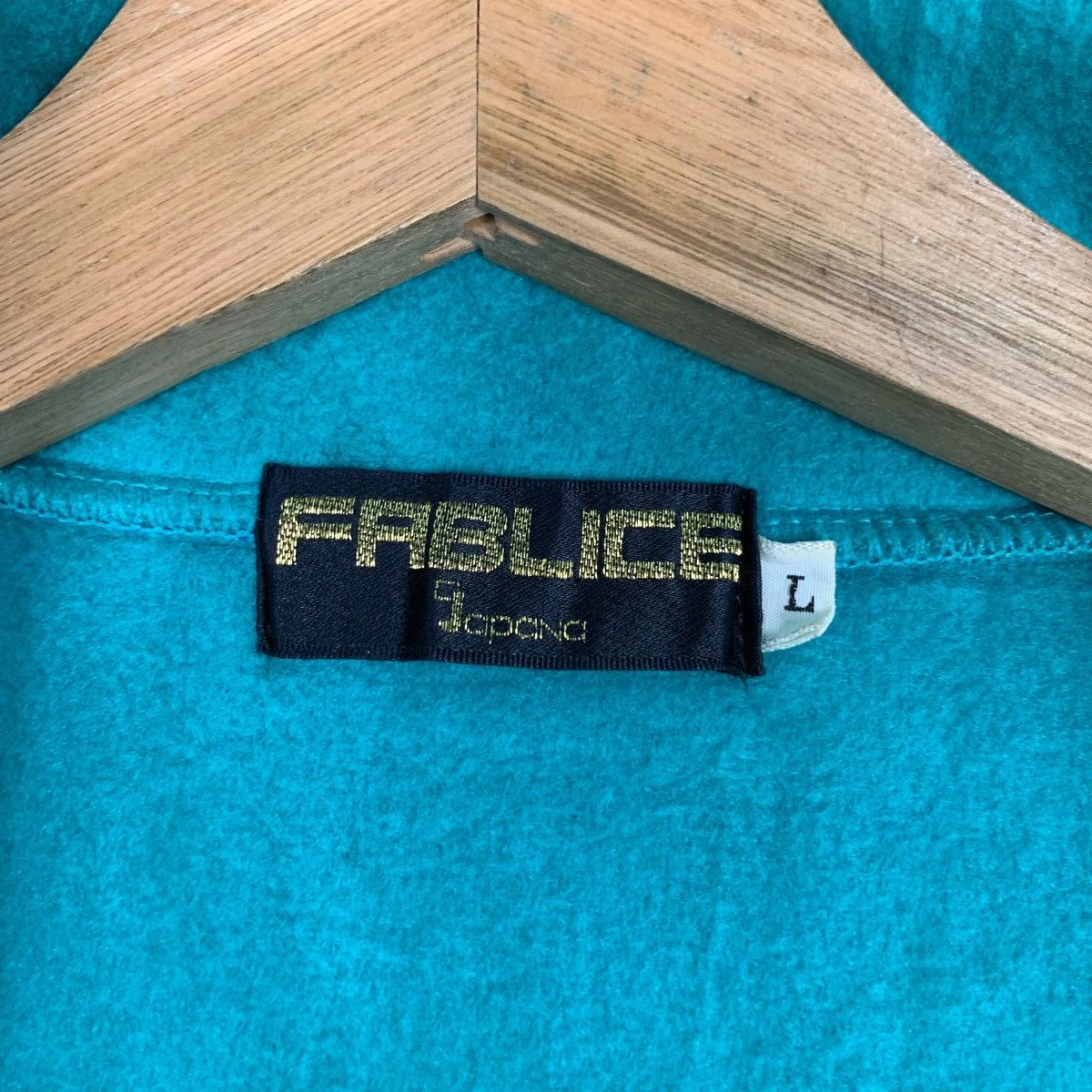 Japanese Brand FABLICE Half Zip Button Pullover Fleece Sweater #0866-C39 Size US L / EU 52-54 / 3 - 14 Thumbnail