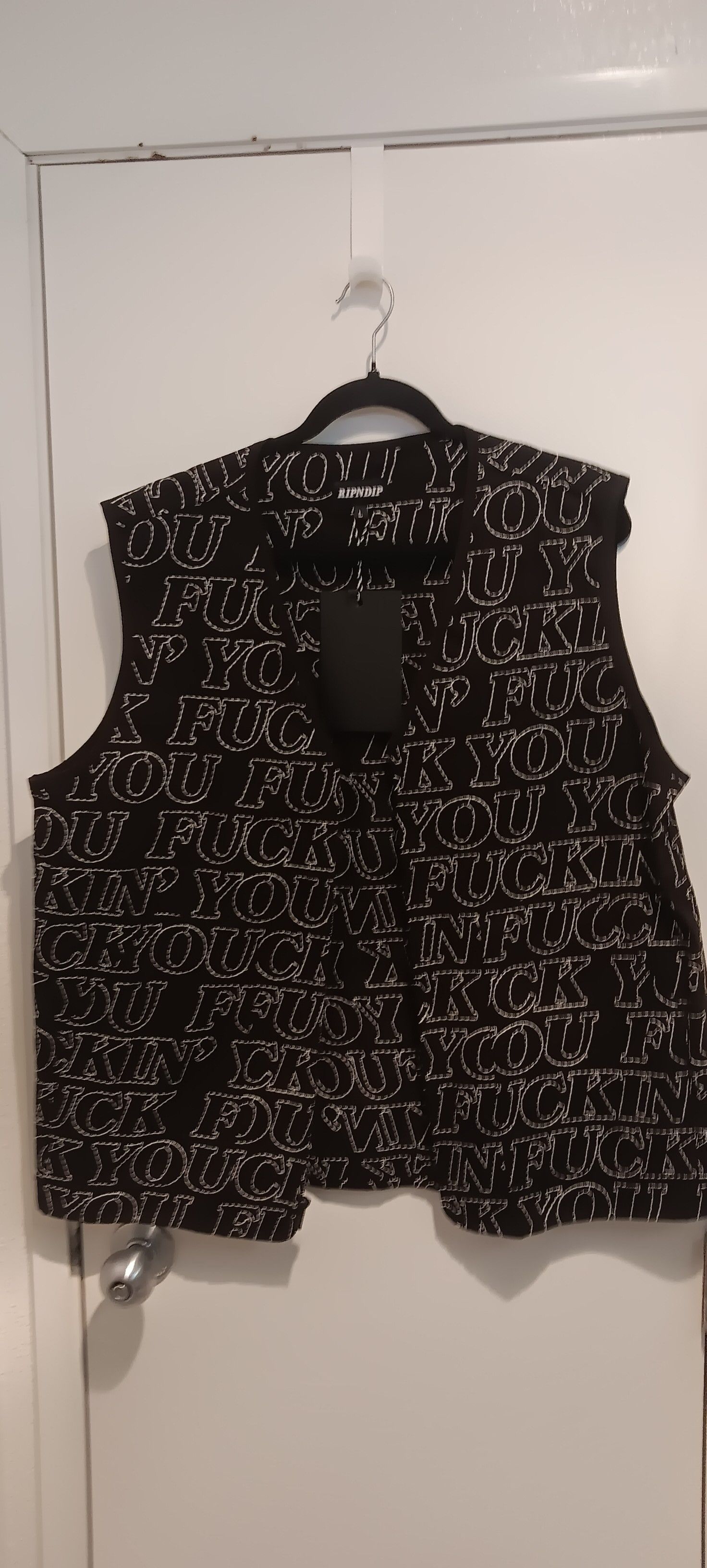 RIPNDIP RIPNDIP Fuckin Fuck Quilted Vest Size US L / EU 52-54 / 3 - 2 Thumbnail