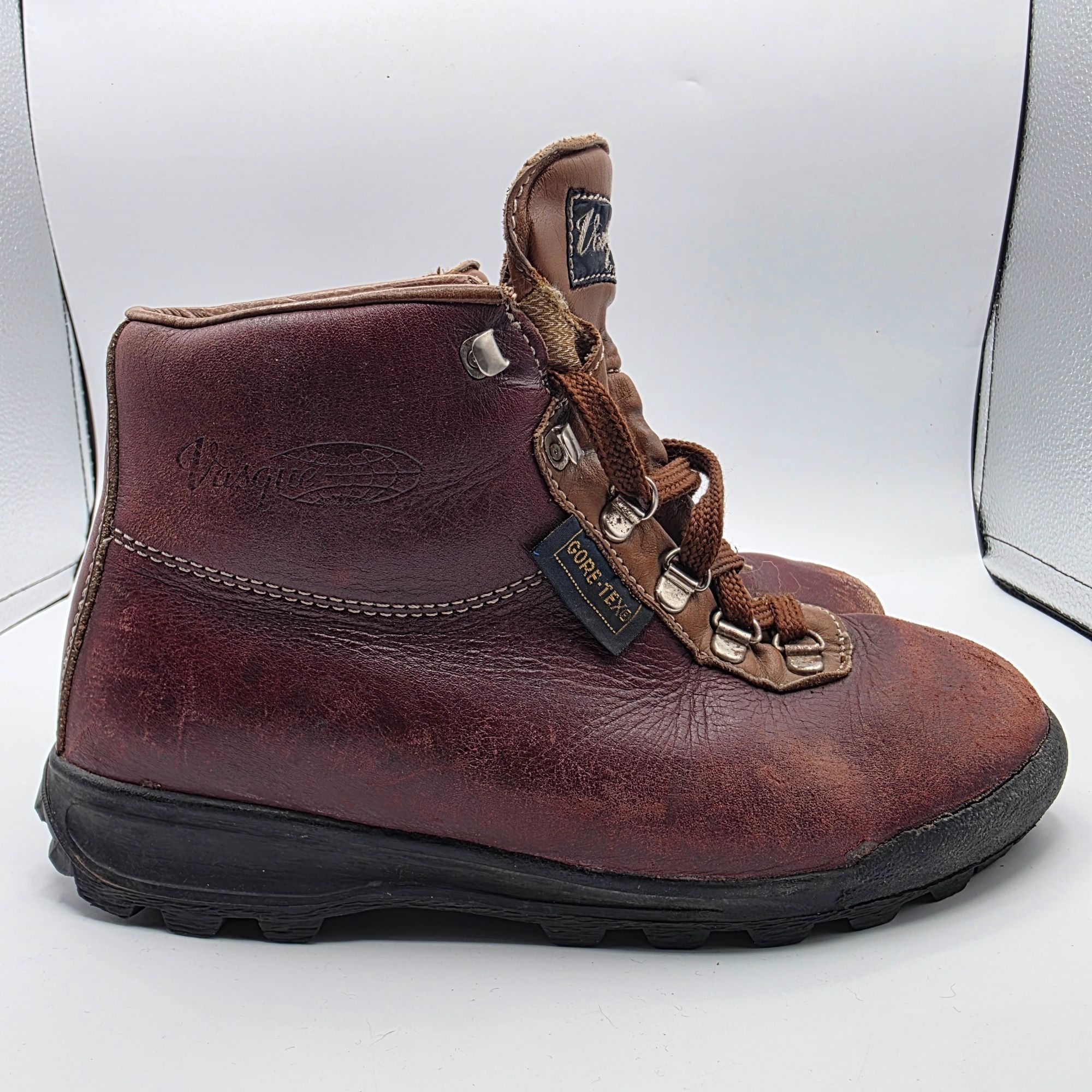 Vasque Vasque Gore Tex Womens Hiking Boots 7M Brown Leather Waterpr Size US 7 / IT 37 - 16 Thumbnail