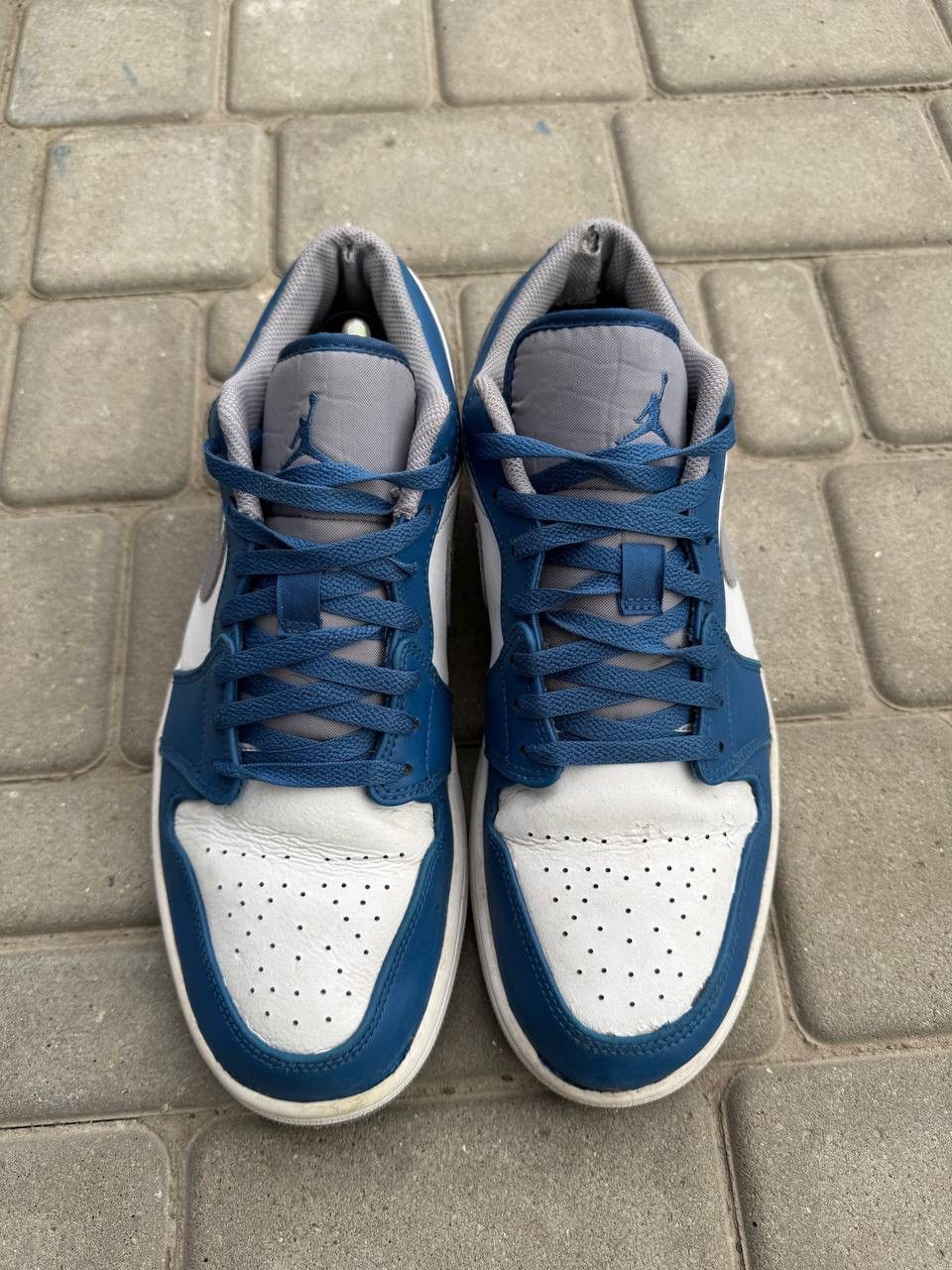 Jordan Brand Nike Air Jordan 1Low True Blue Uk 10 Size US 11.5 / EU 44-45 - 5 Thumbnail