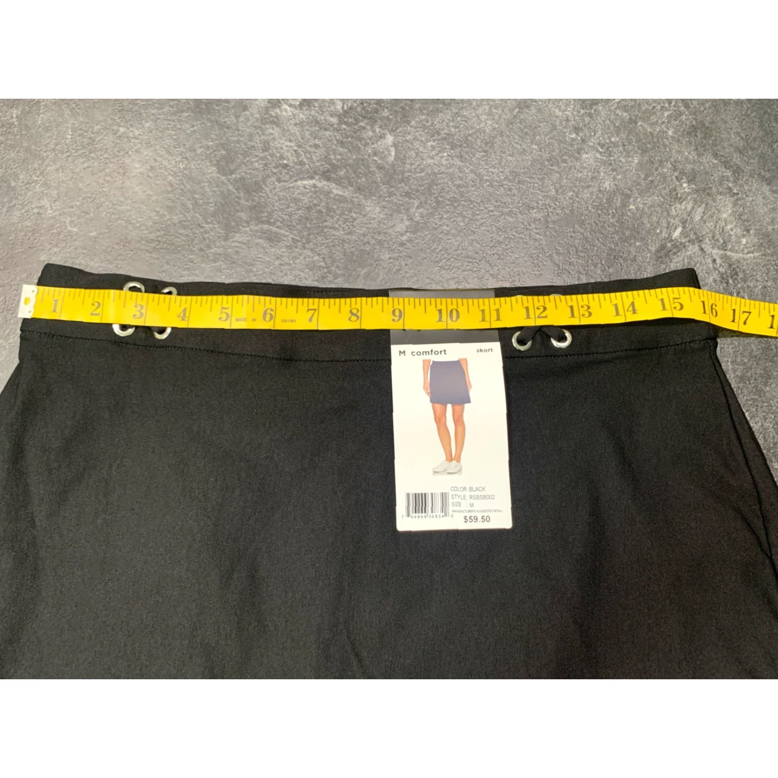 Vintage VINTAGE Rafaella Women’s Golf Tennis Pickleball Skort - Black Short Athletic Skirt, Pull On, All Seasons, Regular Fit Size 32" / US 10 / IT 46 - 4 Thumbnail