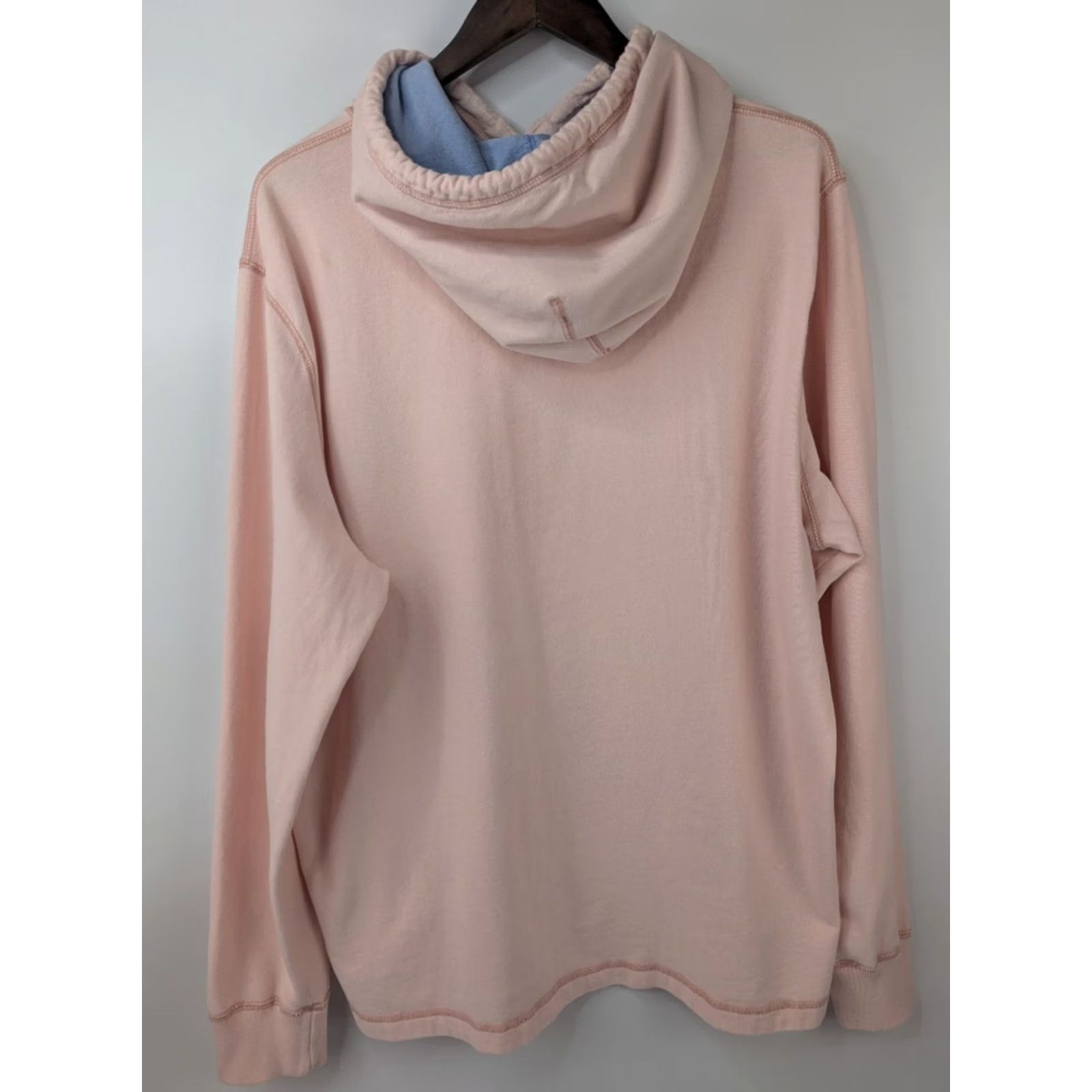 Abercrombie & Fitch Abercrombie & Fitch Hoodie Men's 2XL Pink Cotton Drawstring Long Sleeve Pullover Size US XXL / EU 58 / 5 - 7 Thumbnail