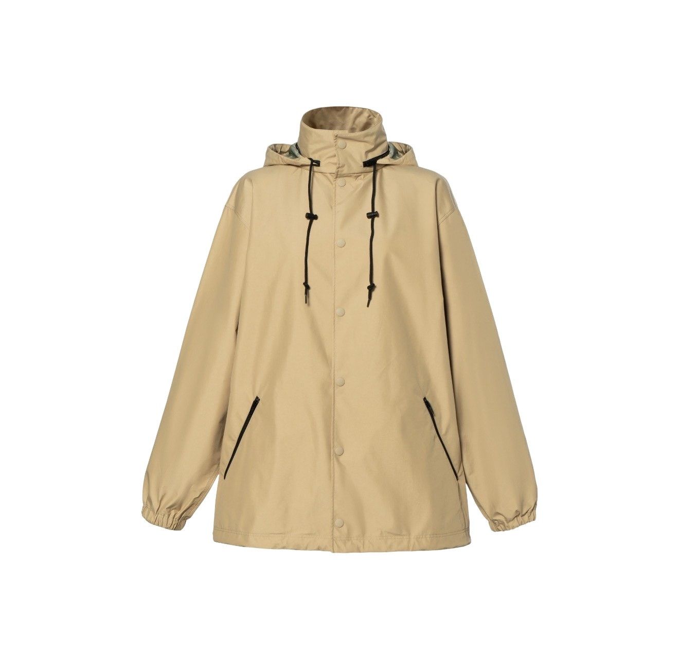 Balenciaga Balenciaga Back Logo Hooded Windbreaker Jacket Size 34 Size XS / US 0-2 / IT 36-38 - 1 Thumbnail