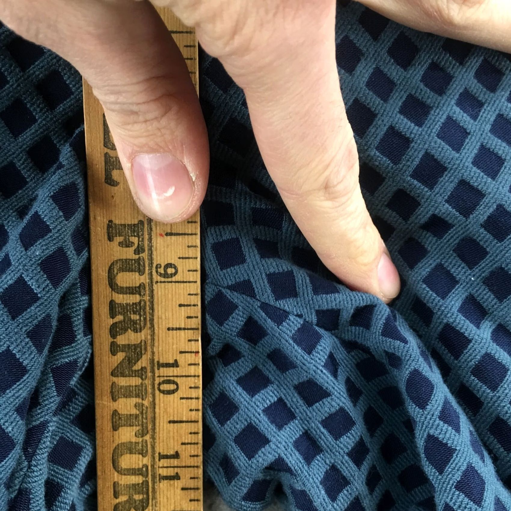 Banana Republic Banana Republic Dress Pants Womens 4 (Actual Size 31x28.5) Zip Fly Pockets Slim Fit Cotton Rayon Spandex Blue Dress Pants Womens 4 Mens? Size 27" / US 4 / IT 40 - 6 Thumbnail