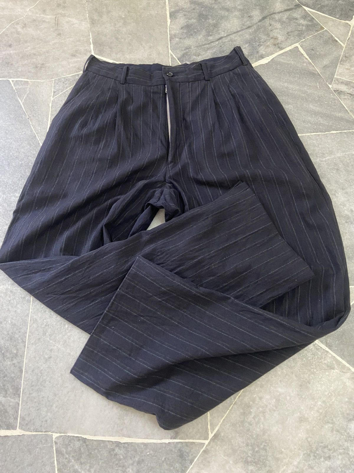 Comme des Garcons Homme CDG Homme Buckle Back Pants Size US 30 / EU 46 - 3 Thumbnail