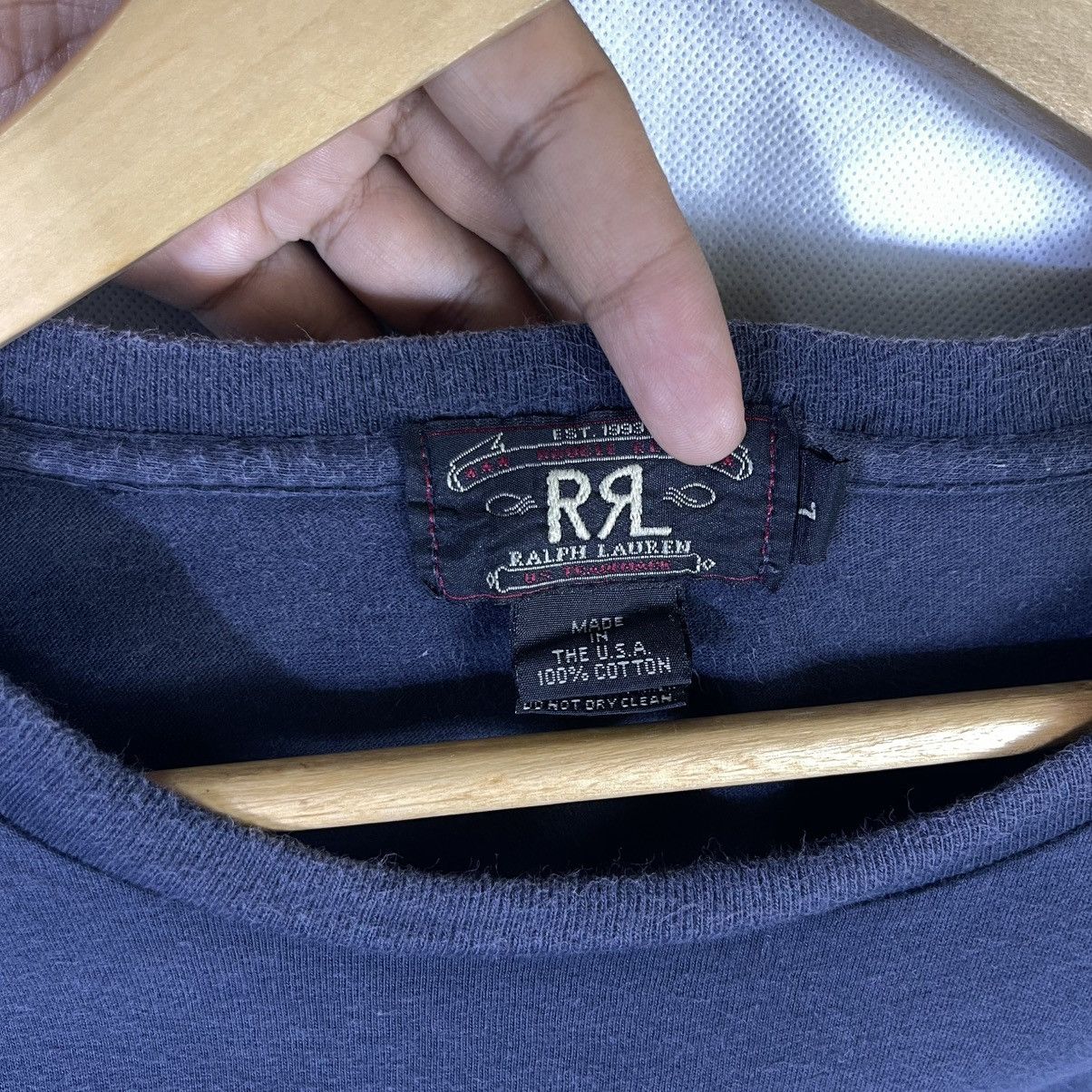 RRL Ralph Lauren Vintage Double RL Ralph Lauren Classic Truck Tshirt Size US L / EU 52-54 / 3 - 5 Thumbnail