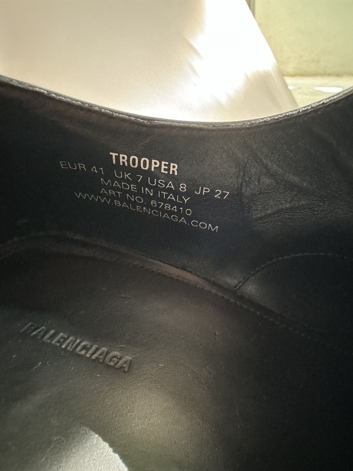 Balenciaga Balenciaga trooper derby season 2022 Size US 8 / EU 41 - 12 Thumbnail