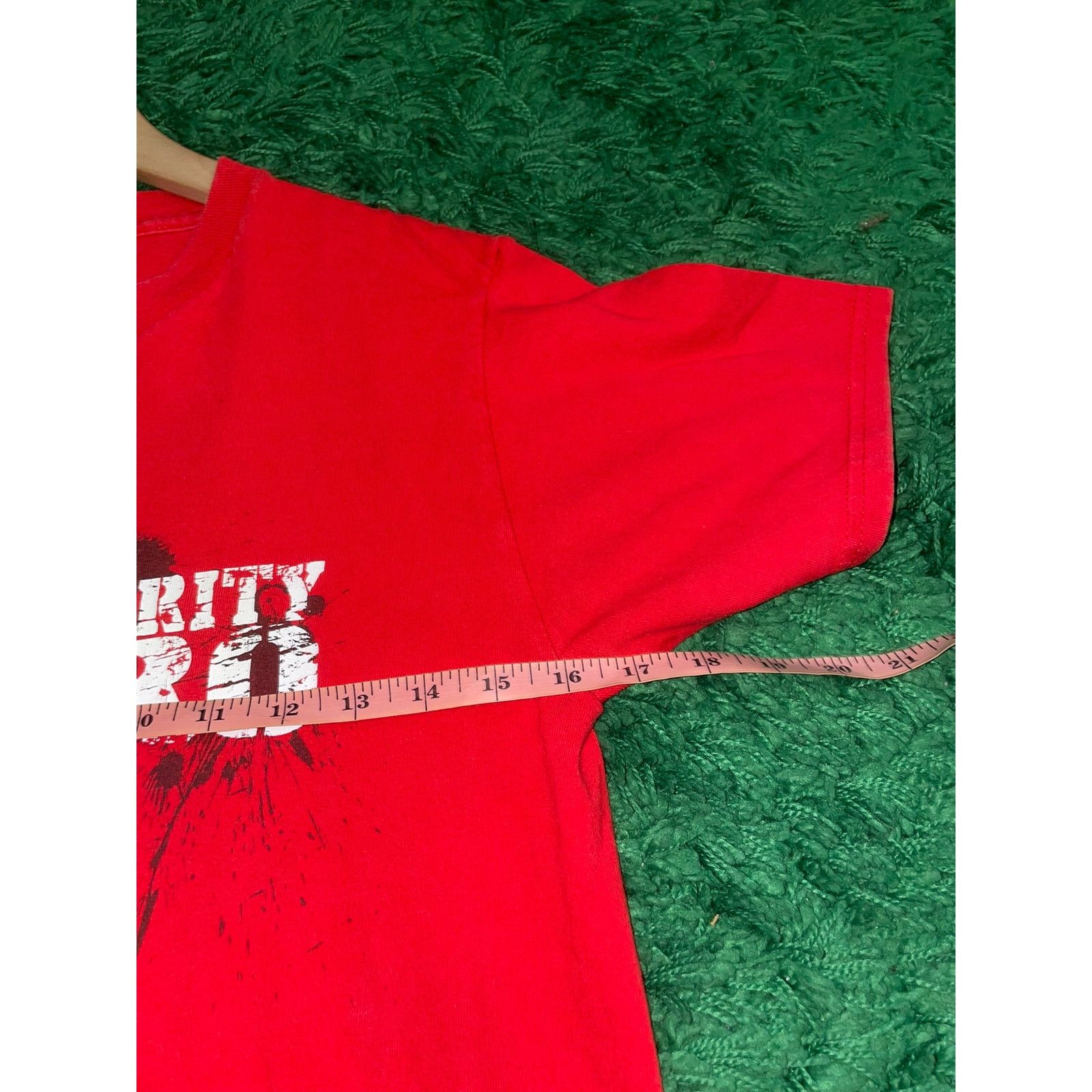 Fruit Of The Loom Vintage Authority Zero Shirt Rock Band Red Skull Tee S Small Size US S / EU 44-46 / 1 - 7 Thumbnail