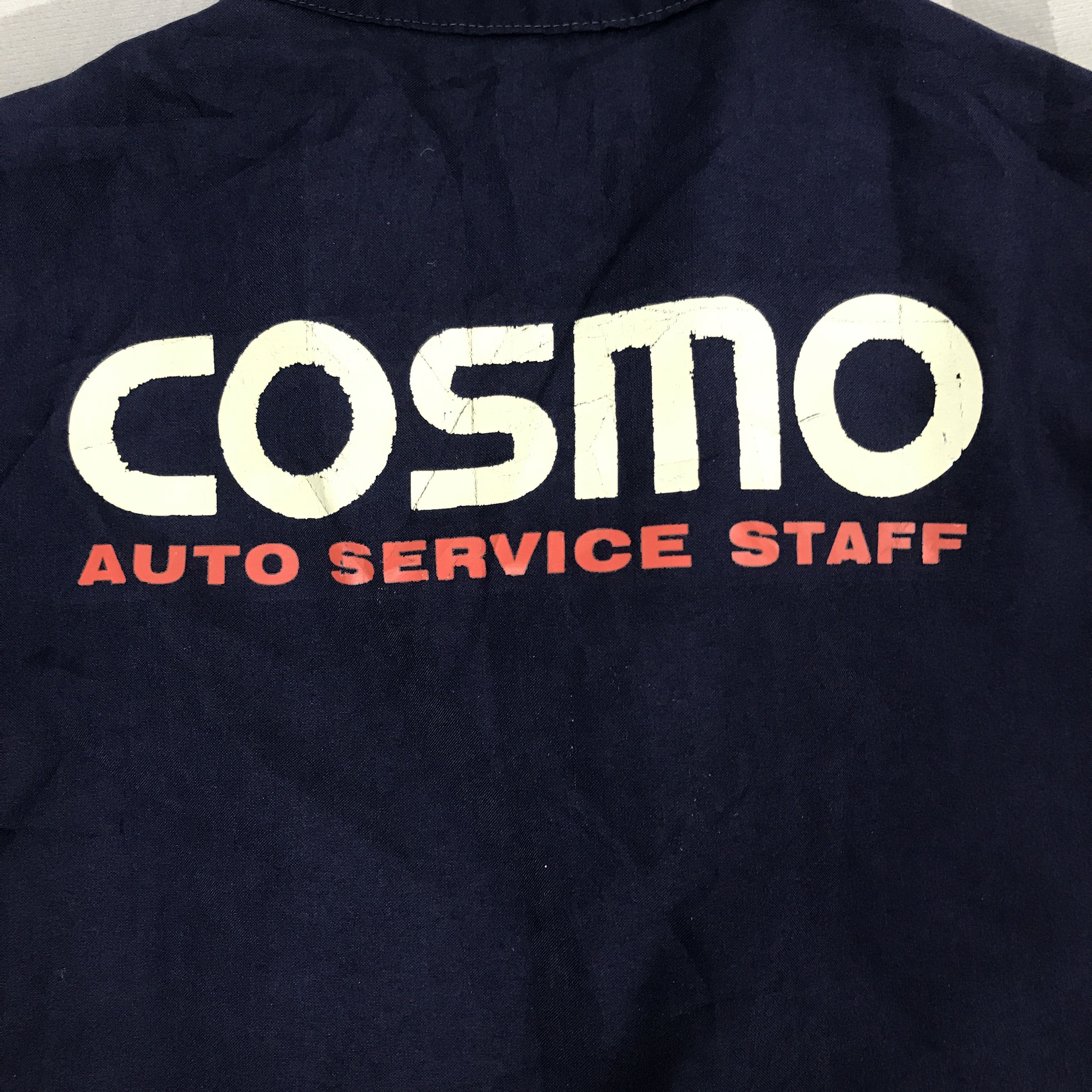 Japanese Brand × Vintage Vintage Cosmo auto service staff Racing Jacket Size US XL / EU 56 / 4 - 10 Thumbnail
