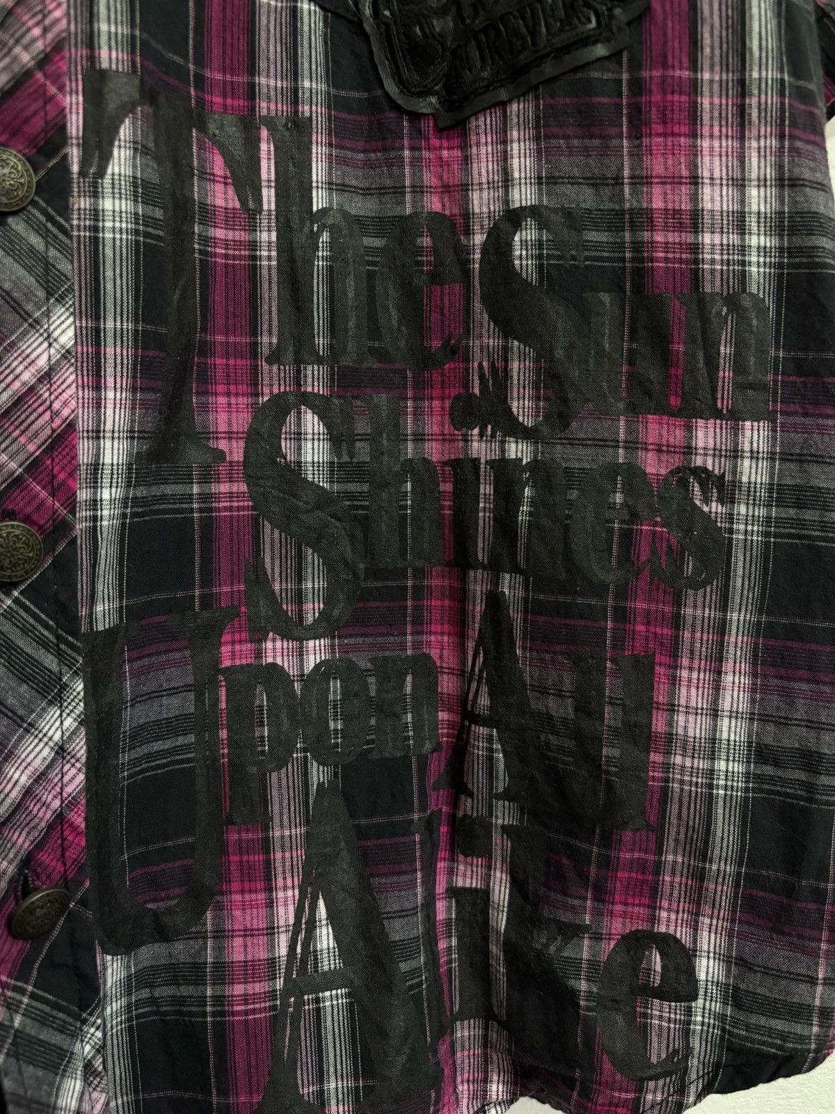 semanticdesign semanticdesign Patch Print Vkei gyaru Grunge Shirt Size US M / EU 48-50 / 2 - 9 Thumbnail