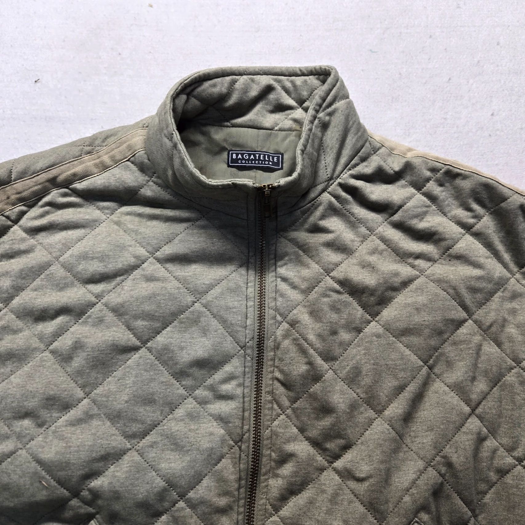 Vintage Bagatelle Jacket Green Bomber Full Zip Front Casual Heritage Adult Mens M Medium Size M / US 6-8 / IT 42-44 - 2 Thumbnail