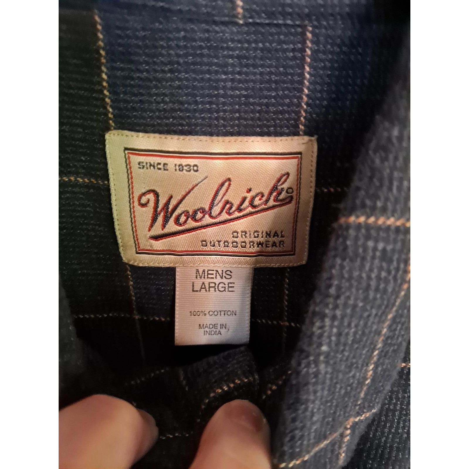 Other Woolrich Black and Tan Button Down Shirt Size Large Size US L / EU 52-54 / 3 - 3 Thumbnail