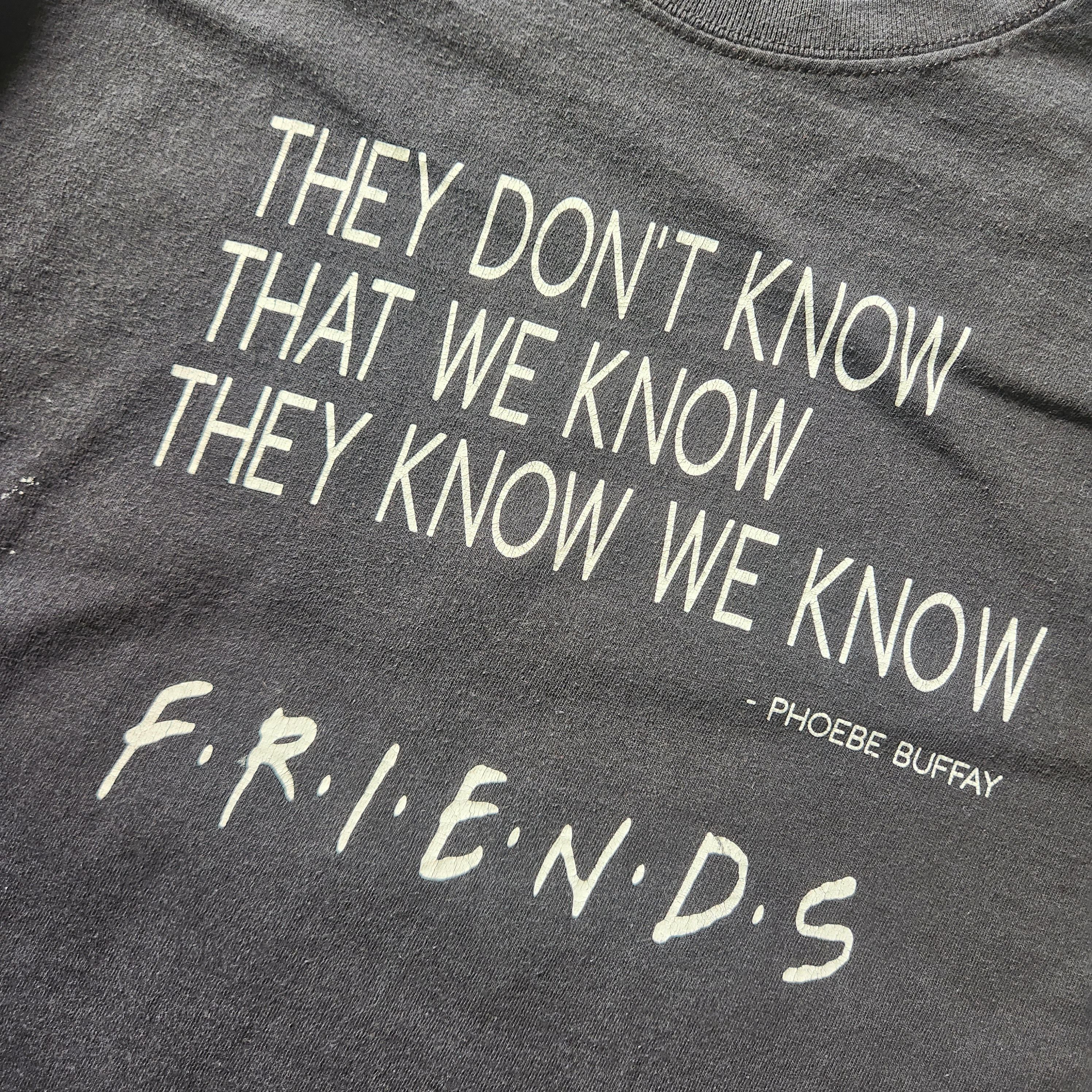 Vintage Grails F.R.I.E.N.D.S. Promo TShirt Pheobe Buffay Size US L / EU 52-54 / 3 - 4 Thumbnail