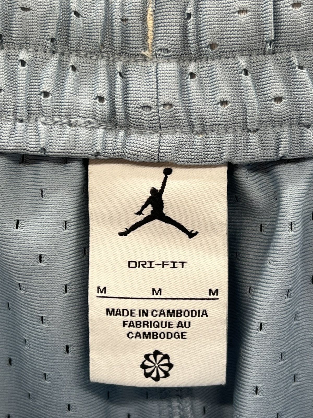Nike Air Jordan Dri Fit Diamond Shorts Baby Blue DX1487-436 Size US 34 / EU 50 - 3 Thumbnail