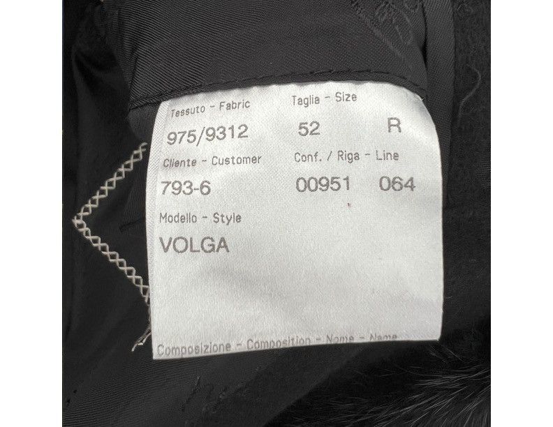 Brioni BRIONI Cashmere Mink Fur Overcoat, Size 52R Size US L / EU 52-54 / 3 - 8 Thumbnail