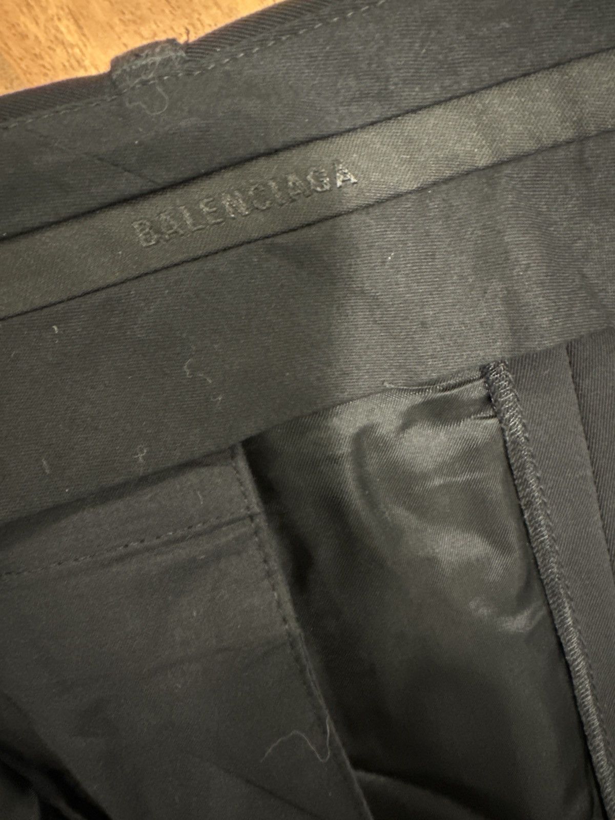 Balenciaga Balenciaga black dress pant Size 50R - 2 Thumbnail