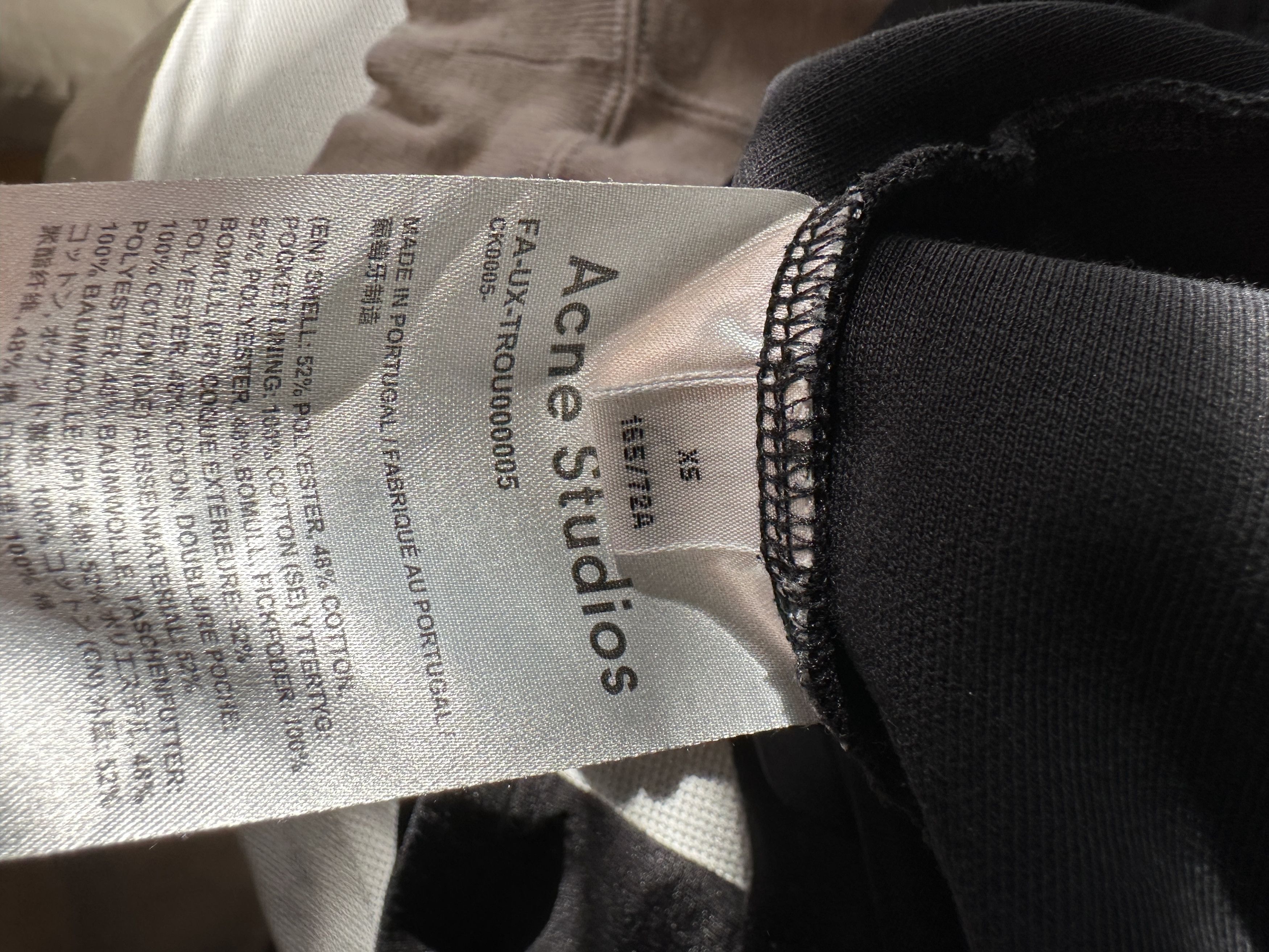 Acne Studios Acne Studios Face Logo Snap Lounge Trousers Size US 28 / EU 44 - 5 Thumbnail