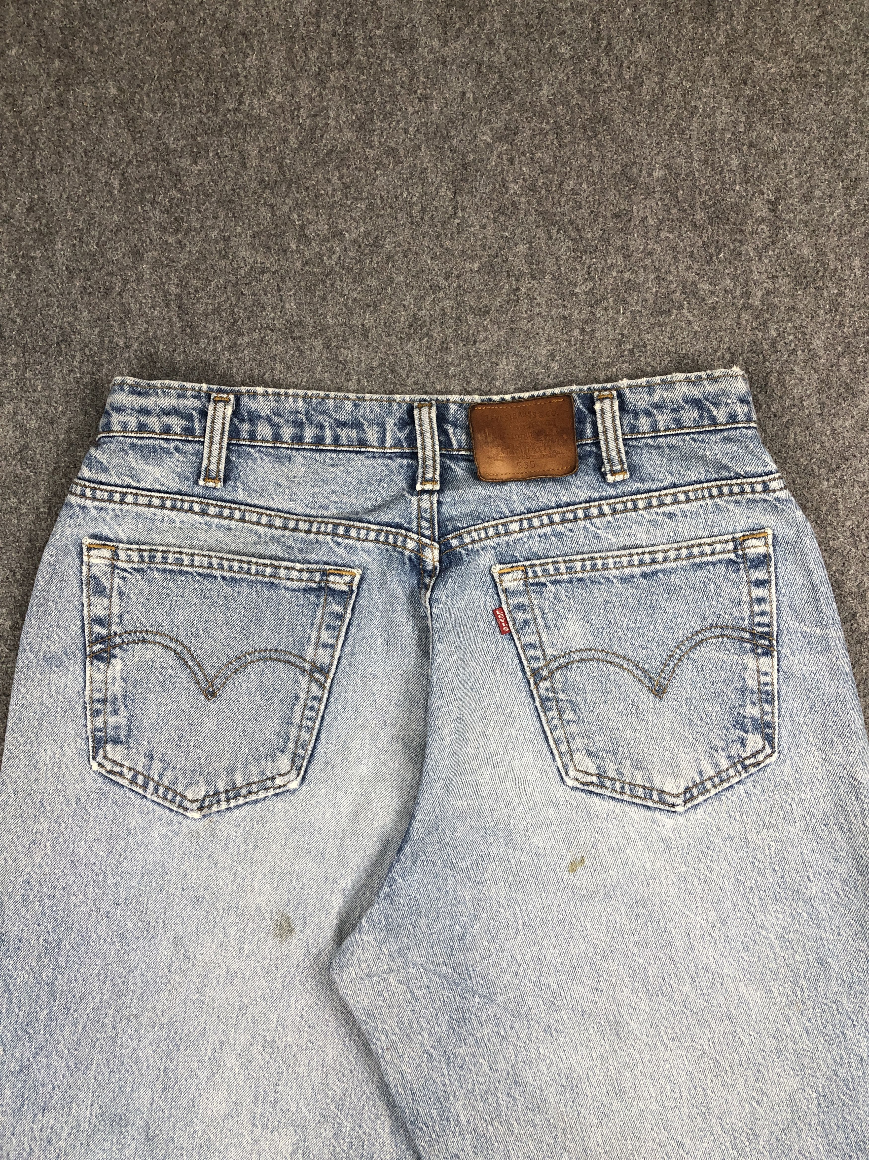 Levi's Vintage 80s Levis 535 Light Washed Jeans DP2287 Size US 32 / EU 48 - 4 Thumbnail