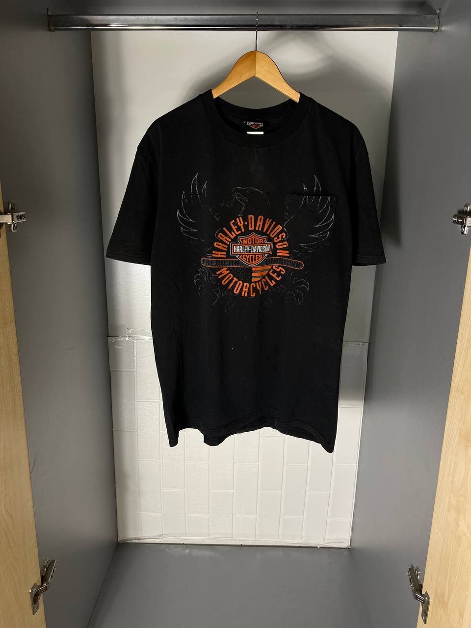 Harley Davidson VINTAGE HARLEY DAVIDSON MOTORCYCLE RETRO NASCAR Y2K 90s USA Size US XL / EU 56 / 4 - 9 Thumbnail