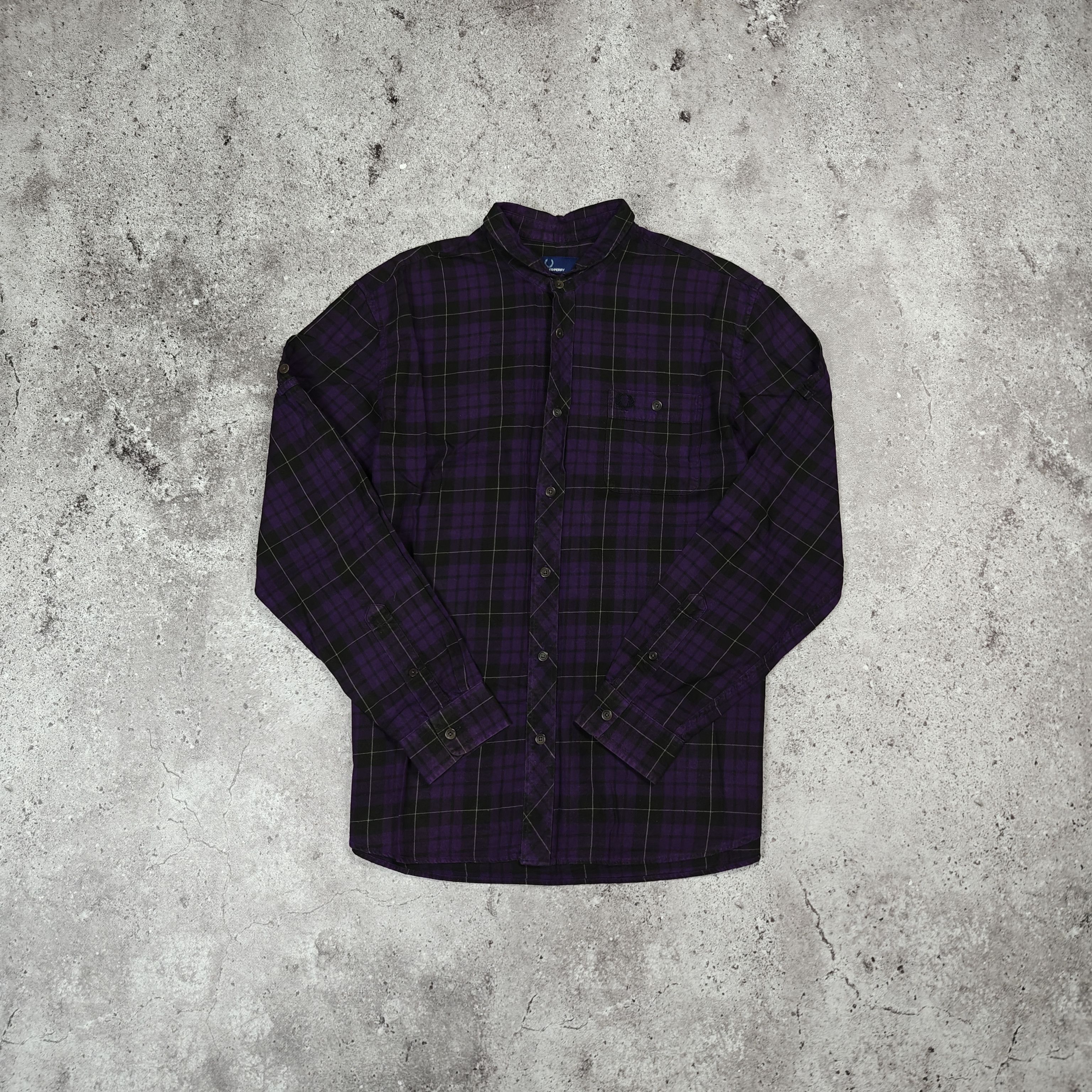 Fred Perry Fred Perry Shirt Cotton Check Purple size L Size US L / EU 52-54 / 3 - 1 Thumbnail