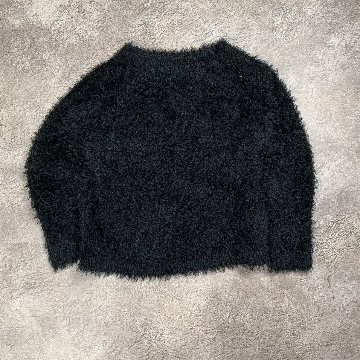 Vintage Vintage 90s Mohair Oversized Sweater Y2K Grunge Black Logo M Size M / US 6-8 / IT 42-44 - 1 Thumbnail