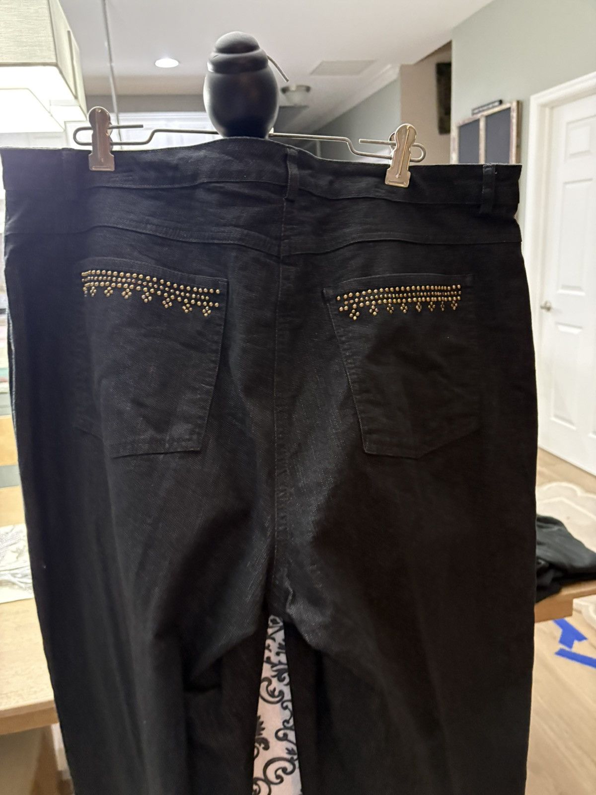 Other Ruby Rd size 18 dark denim jeans with bling Size 40" / US 18 - 7 Thumbnail