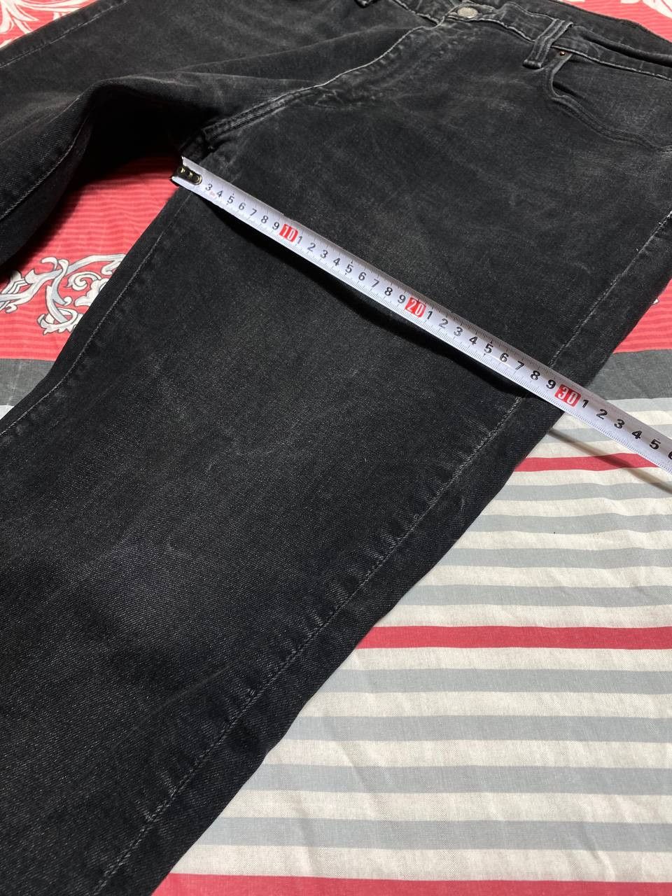 Levi's × Vintage Vintage Levis Jeans 511 Straight Medium Wash 90s Size US 34 / EU 50 - 16 Thumbnail