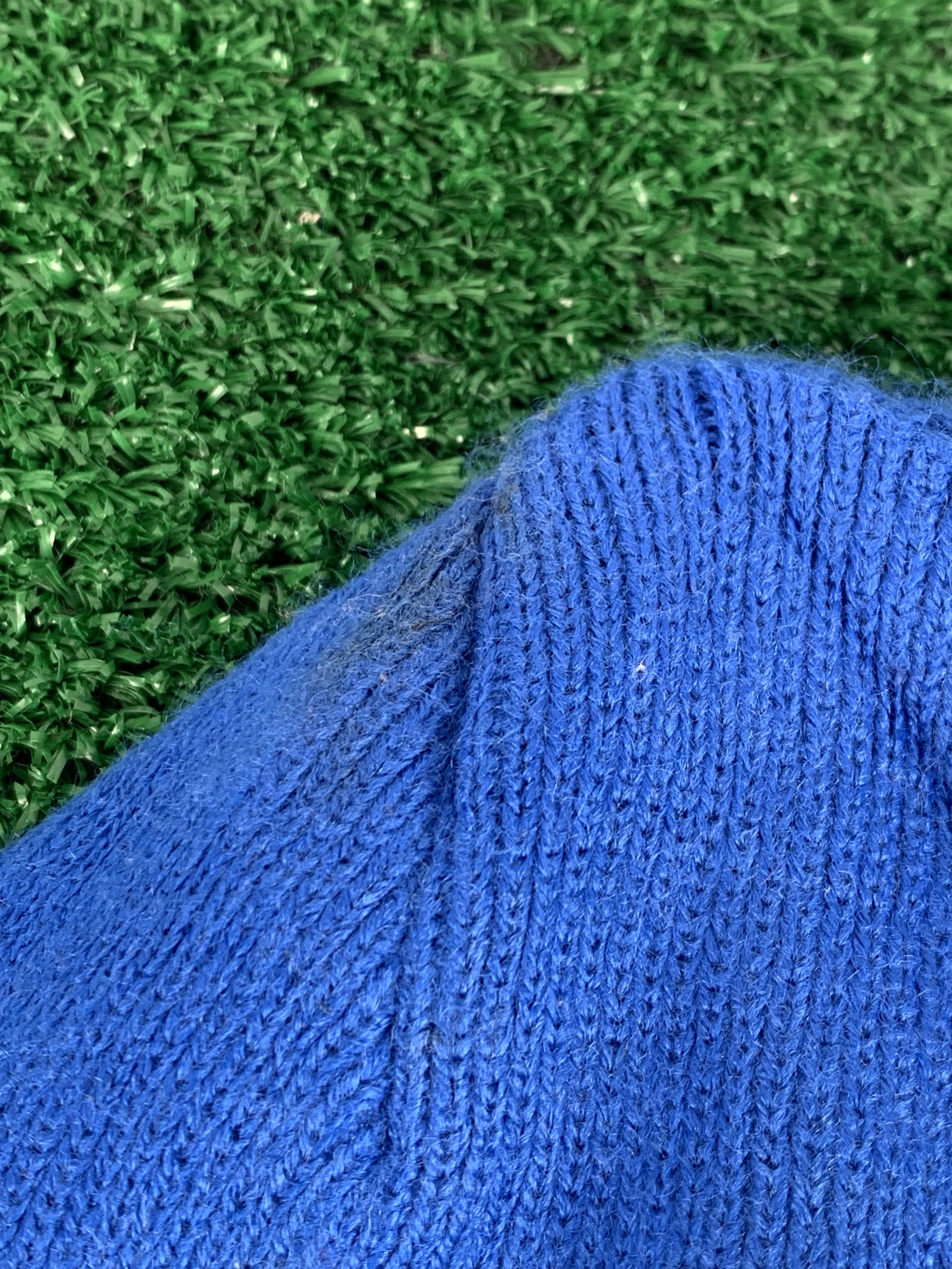 Adidas Vintage Adidas Trefoil Beanie Blue BA0007 Size ONE SIZE - 8 Thumbnail