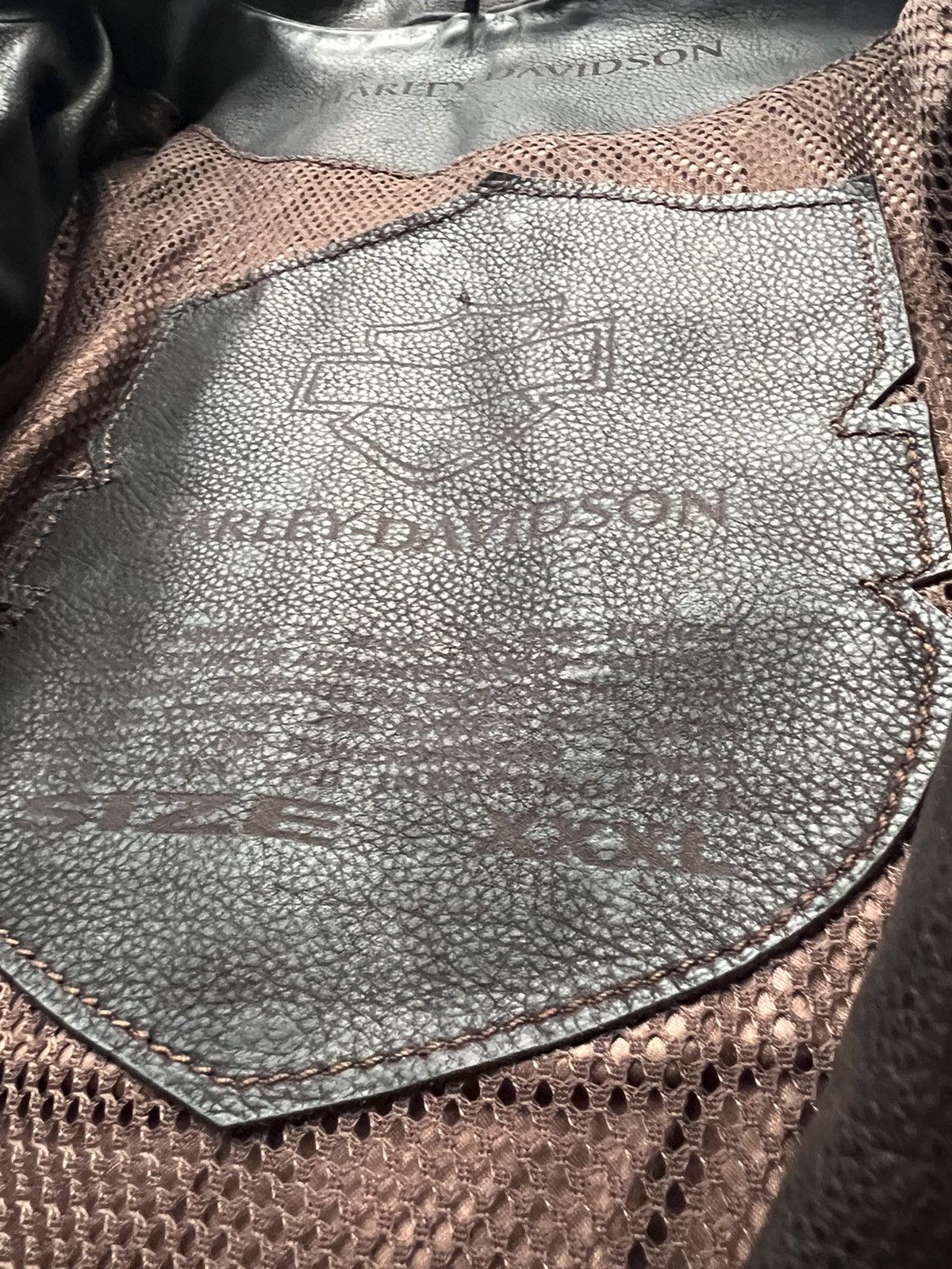 Harley Davidson × Vintage Vintage Rare Harley Davidson Faded motorcyle Jacket Size US XL / EU 56 / 4 - 6 Thumbnail