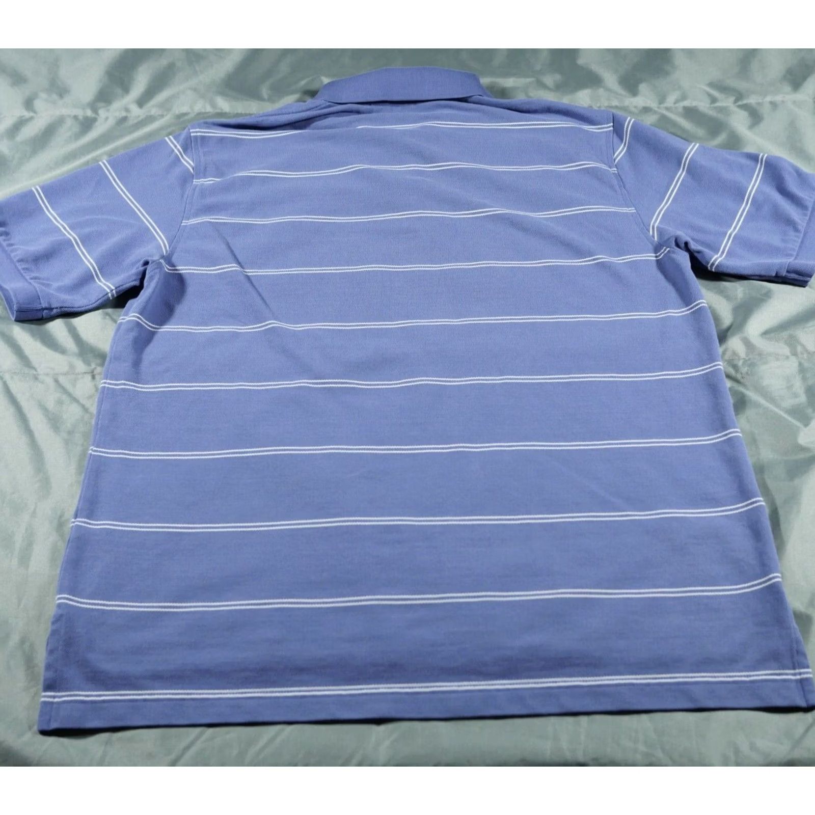Brooks Brothers Brooks Brothers Polo Shirt Mens L Performance Stripes Golf Casual Active Shirt Size US L / EU 52-54 / 3 - 2 Thumbnail