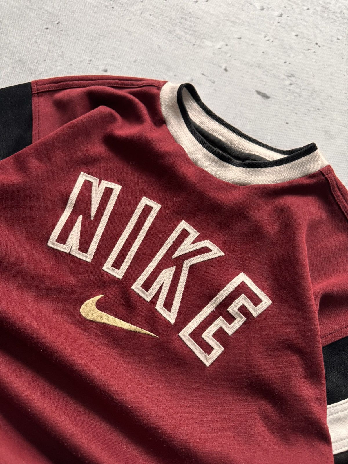 Nike × Vintage NIKE VINTAGE CENTER LOGO OVERSIZE BOXY SWEATSHIRT Size US XS / EU 42 / 0 - 4 Thumbnail